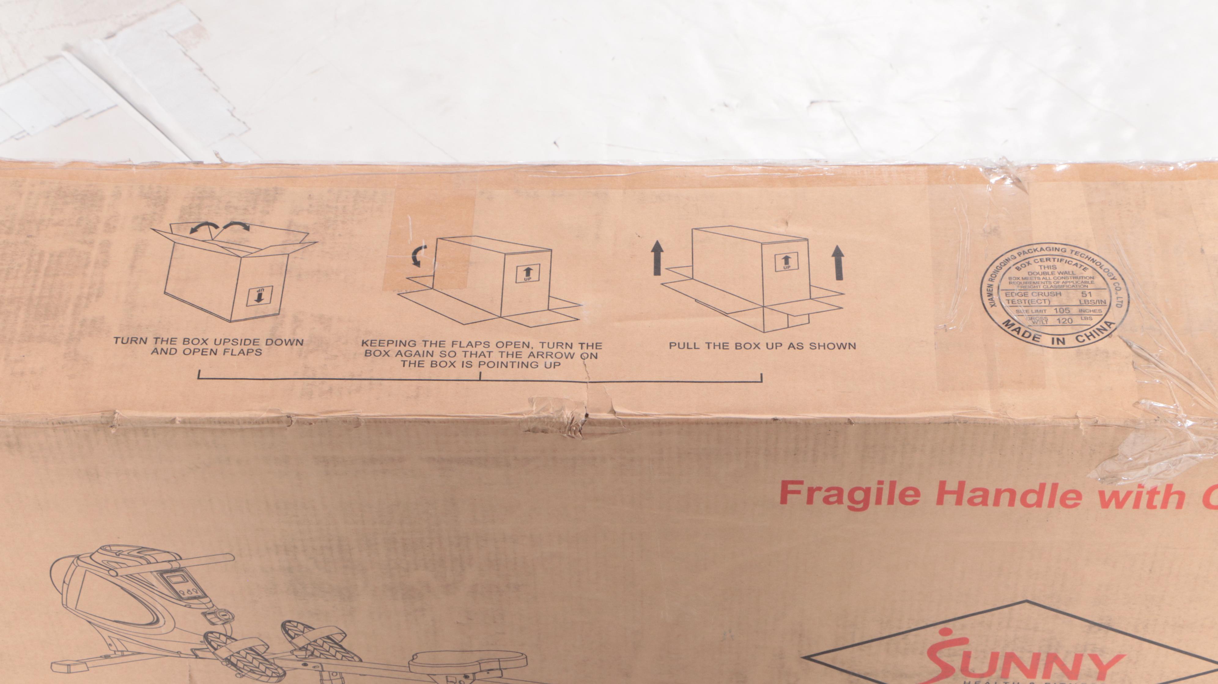 Foldable Flywheel Rowing Machine