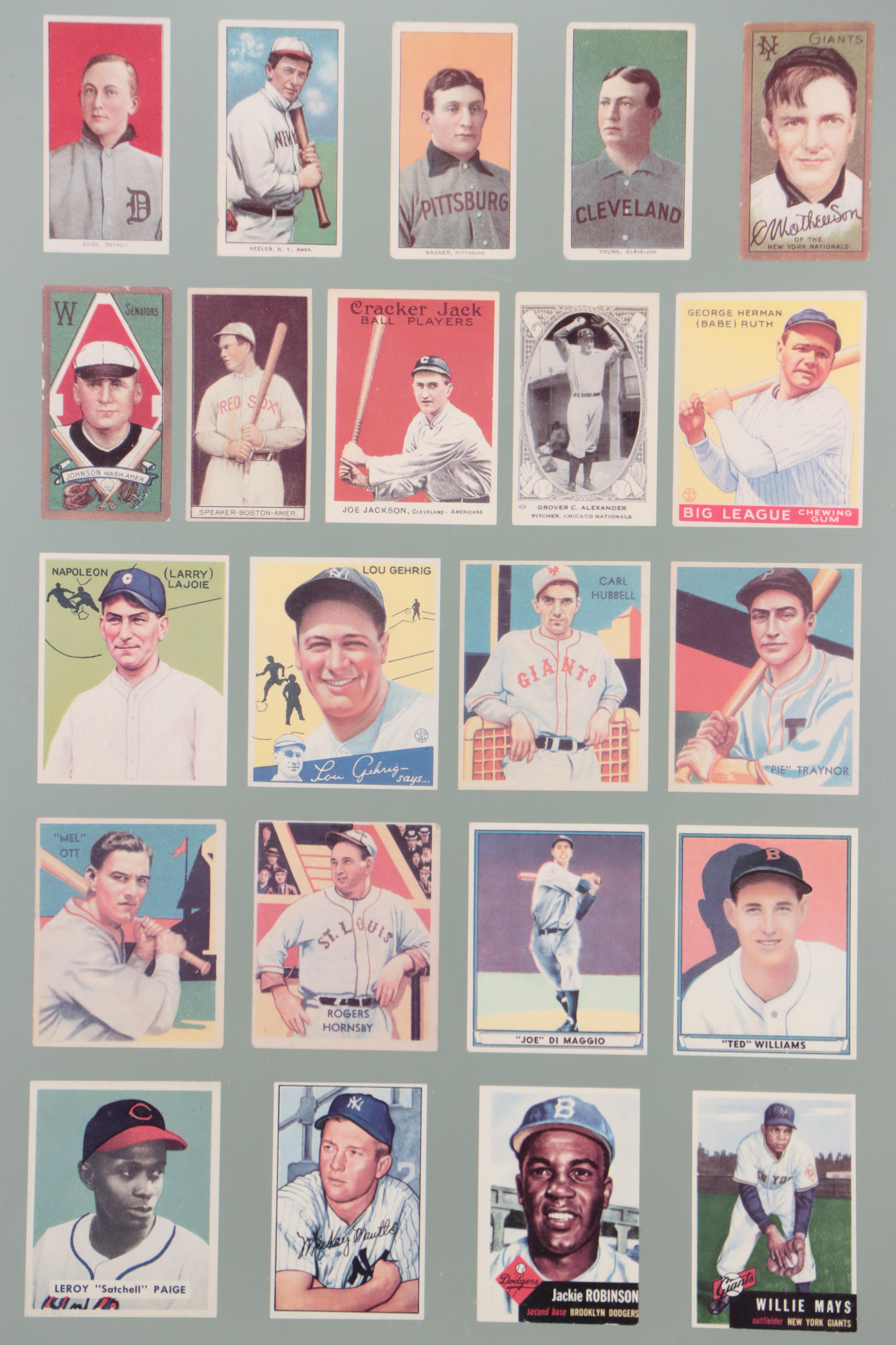 Metropolitan Museum of Art "Legends of Baseball" Card Posters