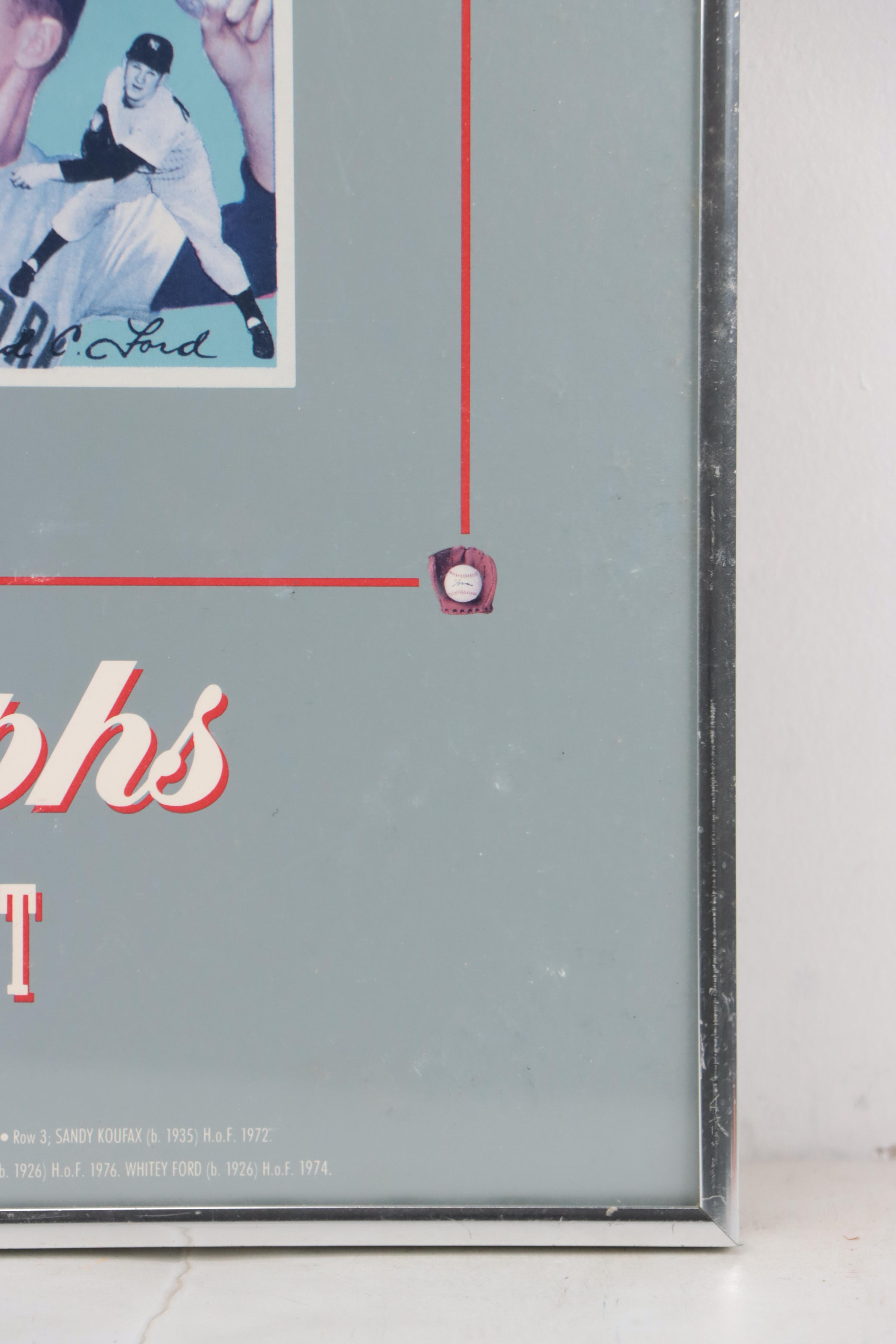 Metropolitan Museum of Art "Legends of Baseball" Card Posters