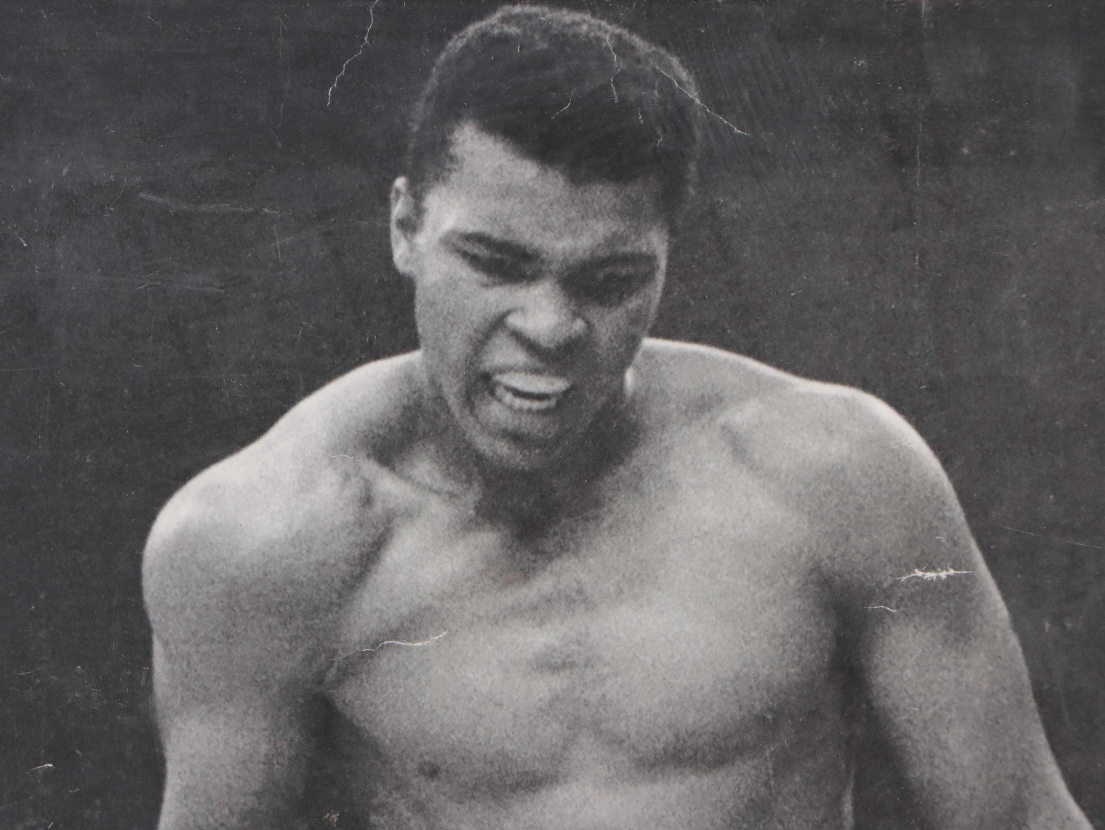 Muhammad Ali Offset Lithograph Poster "First Minute, First Round"