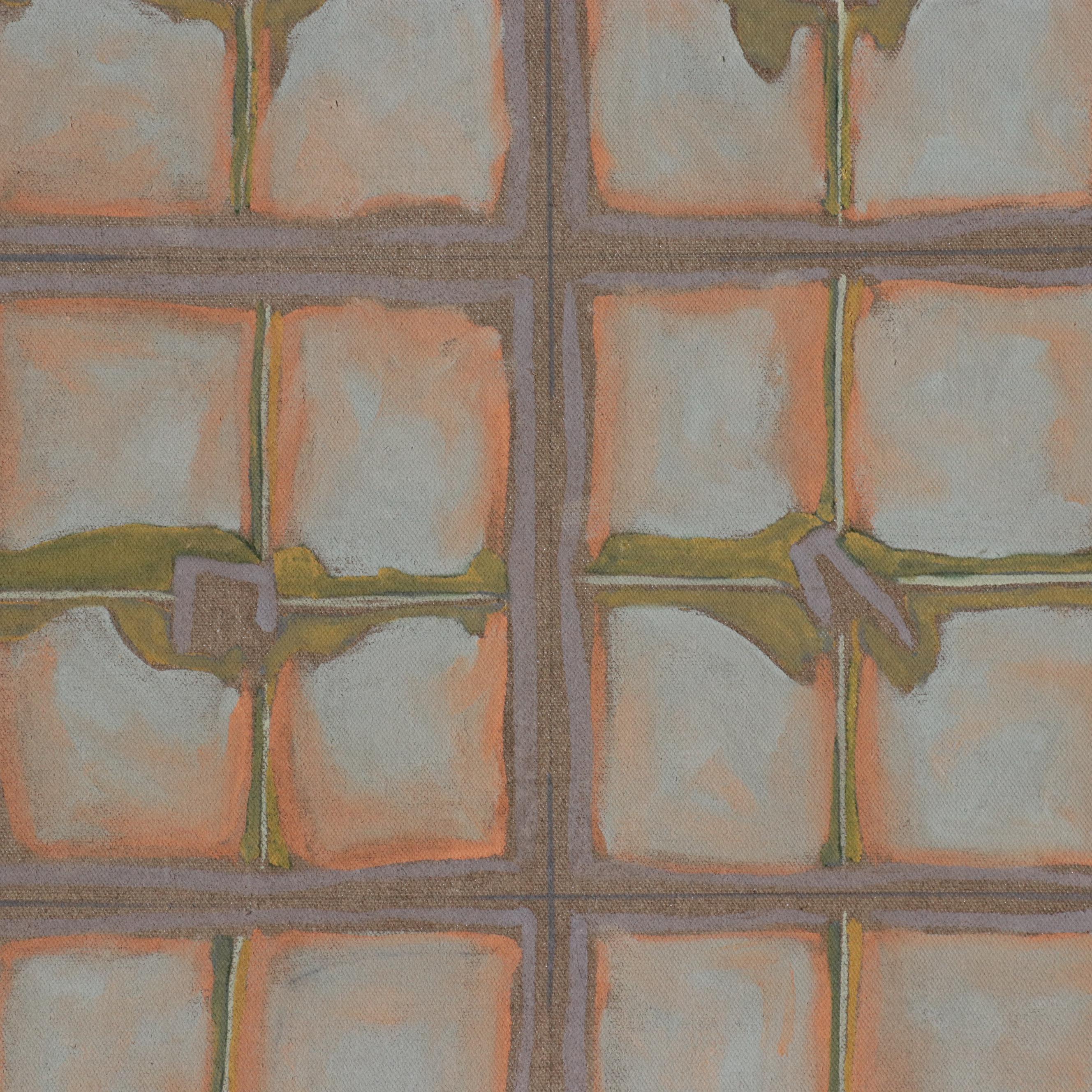 Tom Levine Abstract Oil Painting "Mountain," 2006-2007