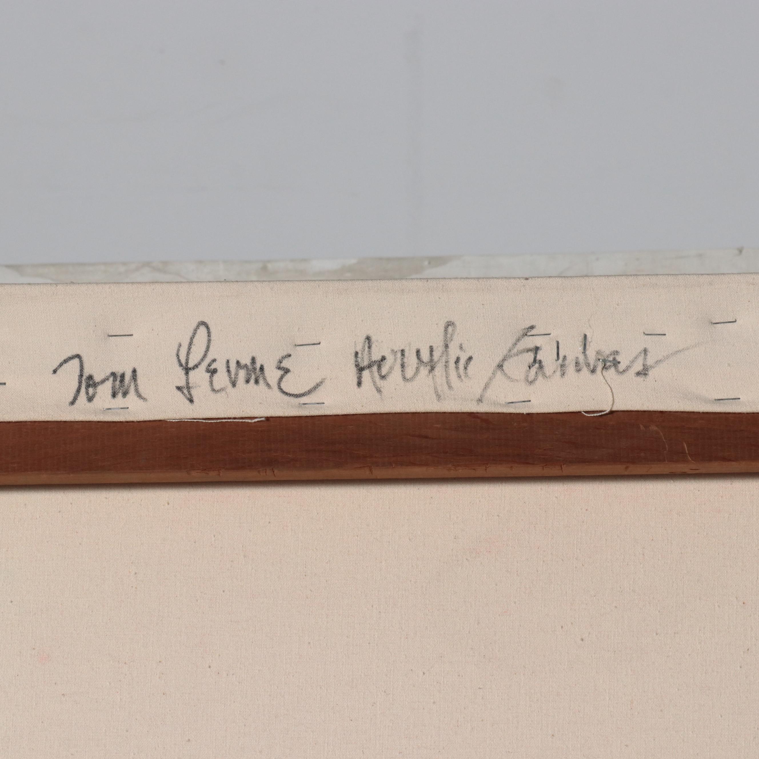 Tom Levine Monumental Abstract Acrylic Painting "Opus 16 No. 10"