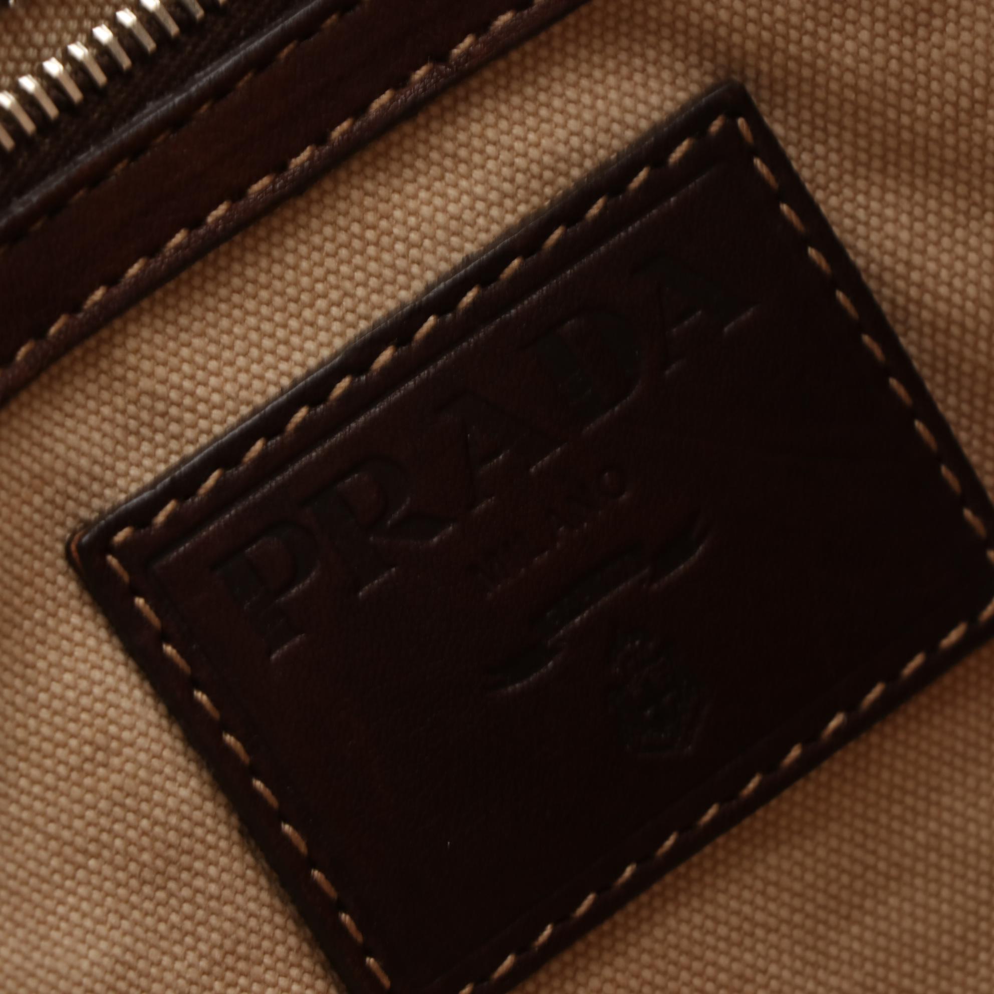 Prada Canapa Canvas Tote