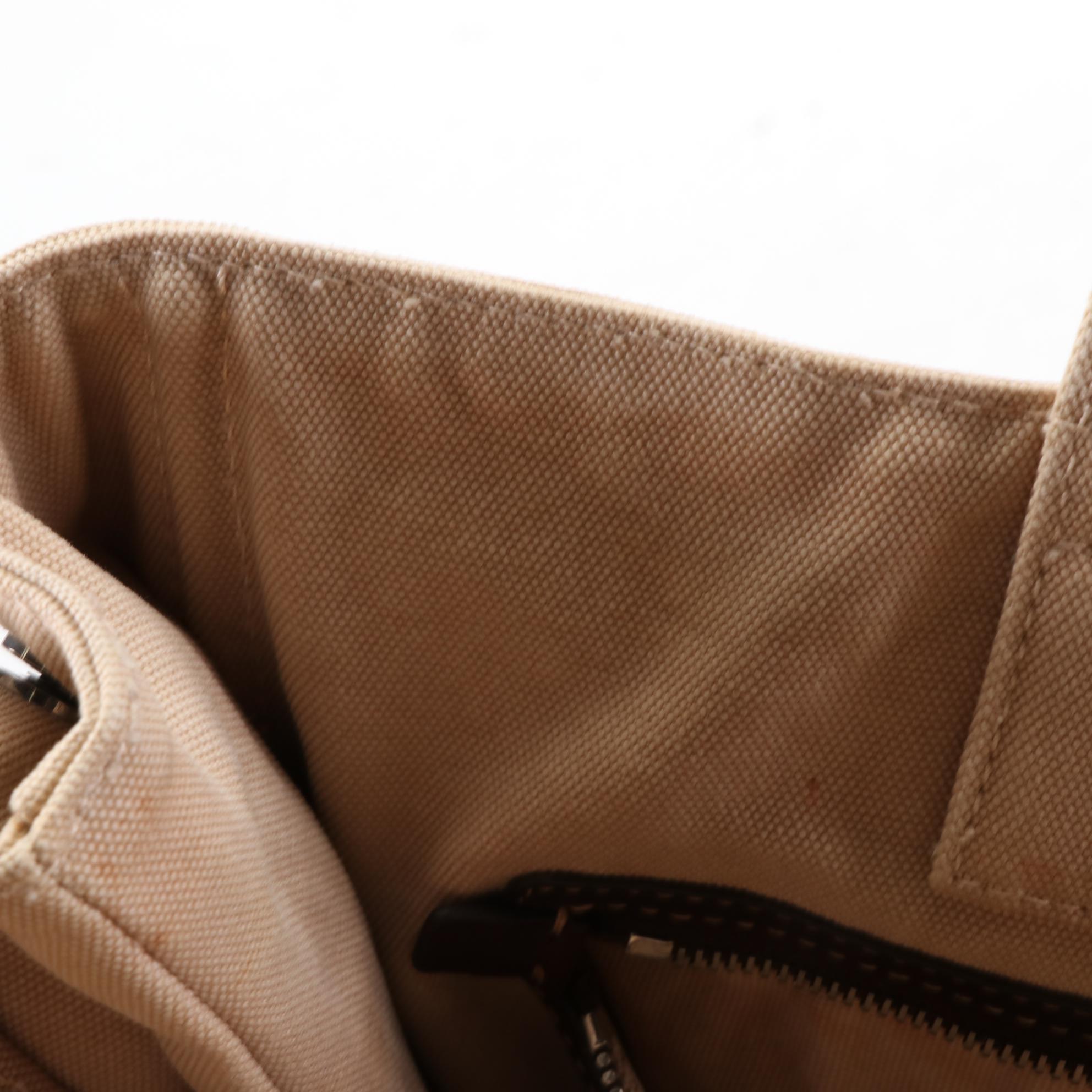 Prada Canapa Canvas Tote