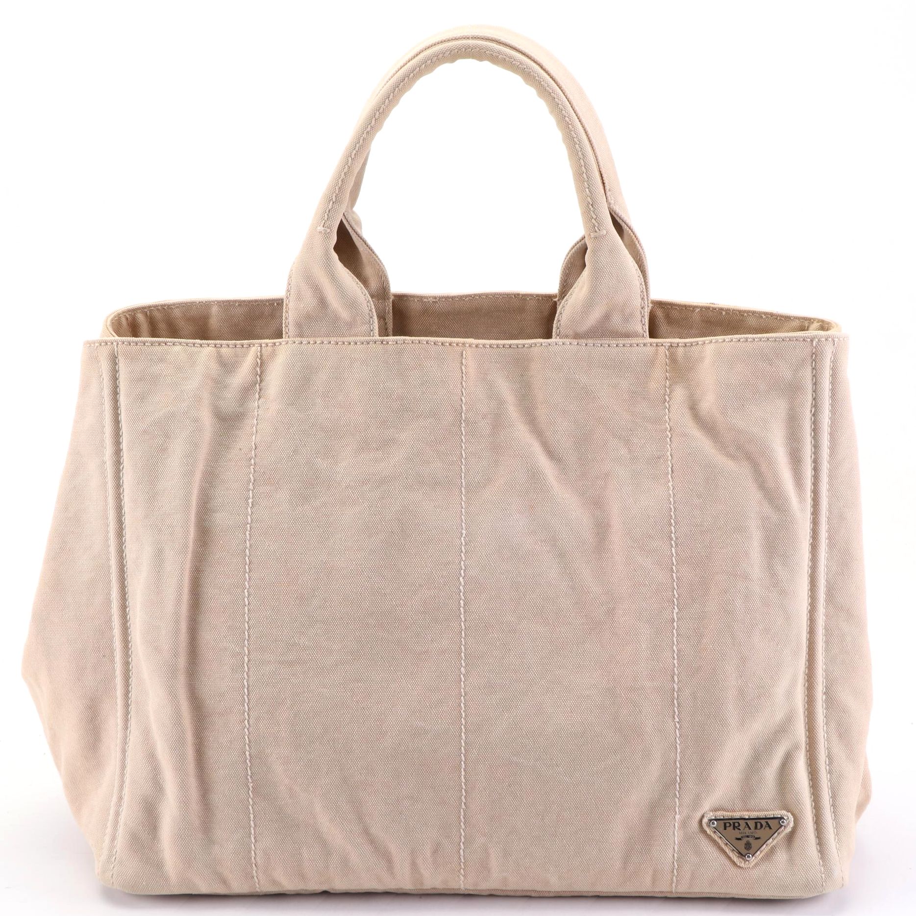 Prada Canapa Canvas Tote