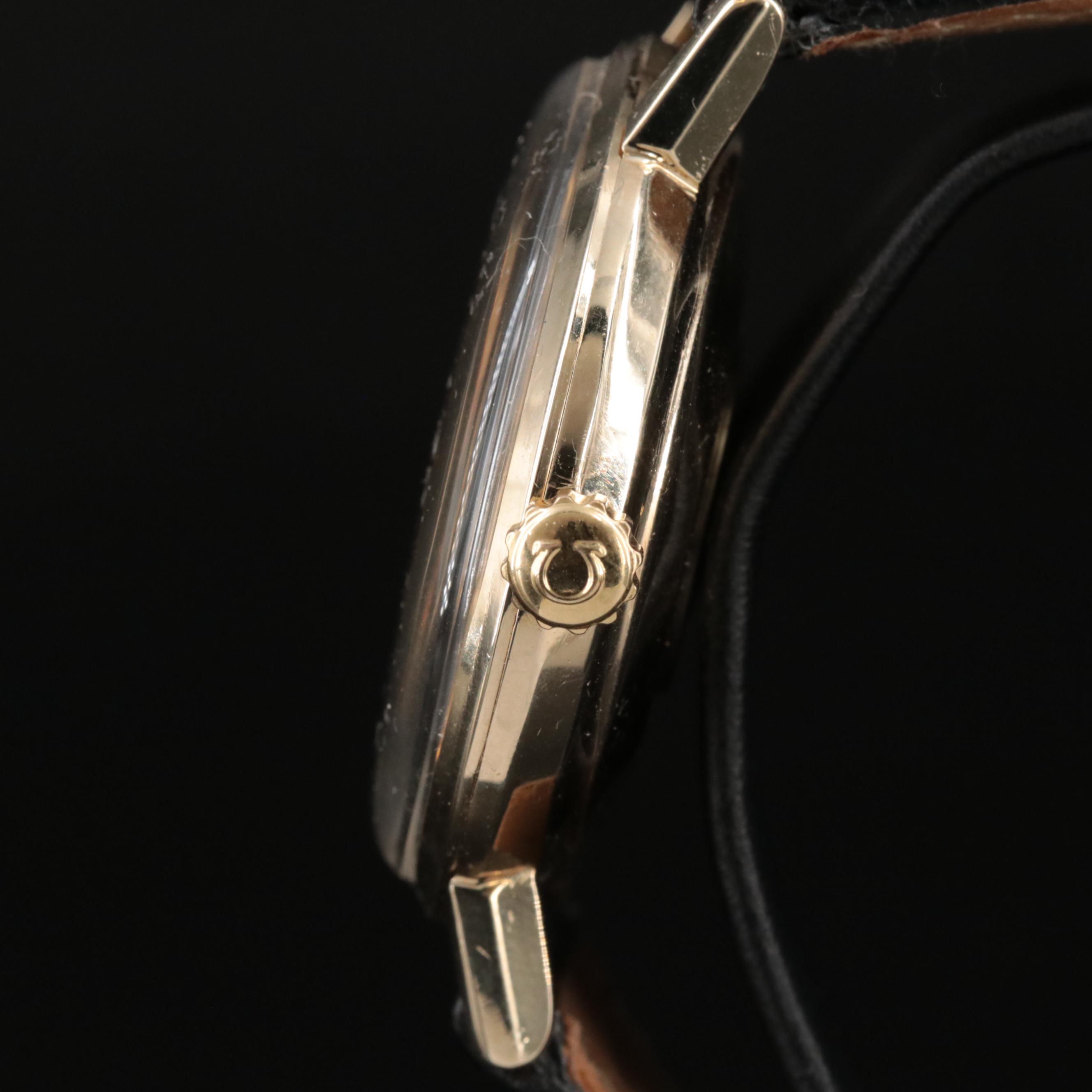 14K Omega Seamaster DeVille Automatic Watch