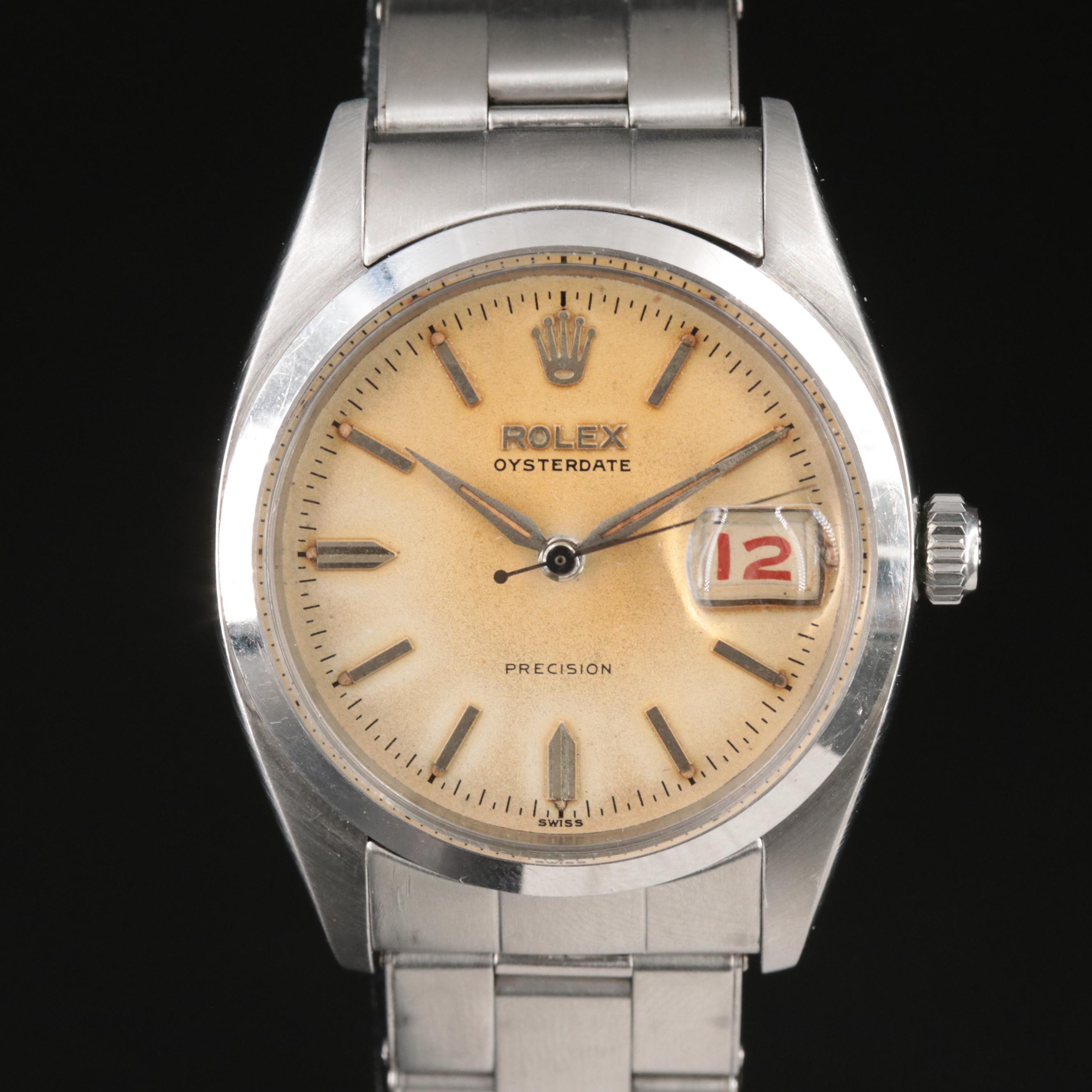 1957 Rolex Oysterdate Precision Watch