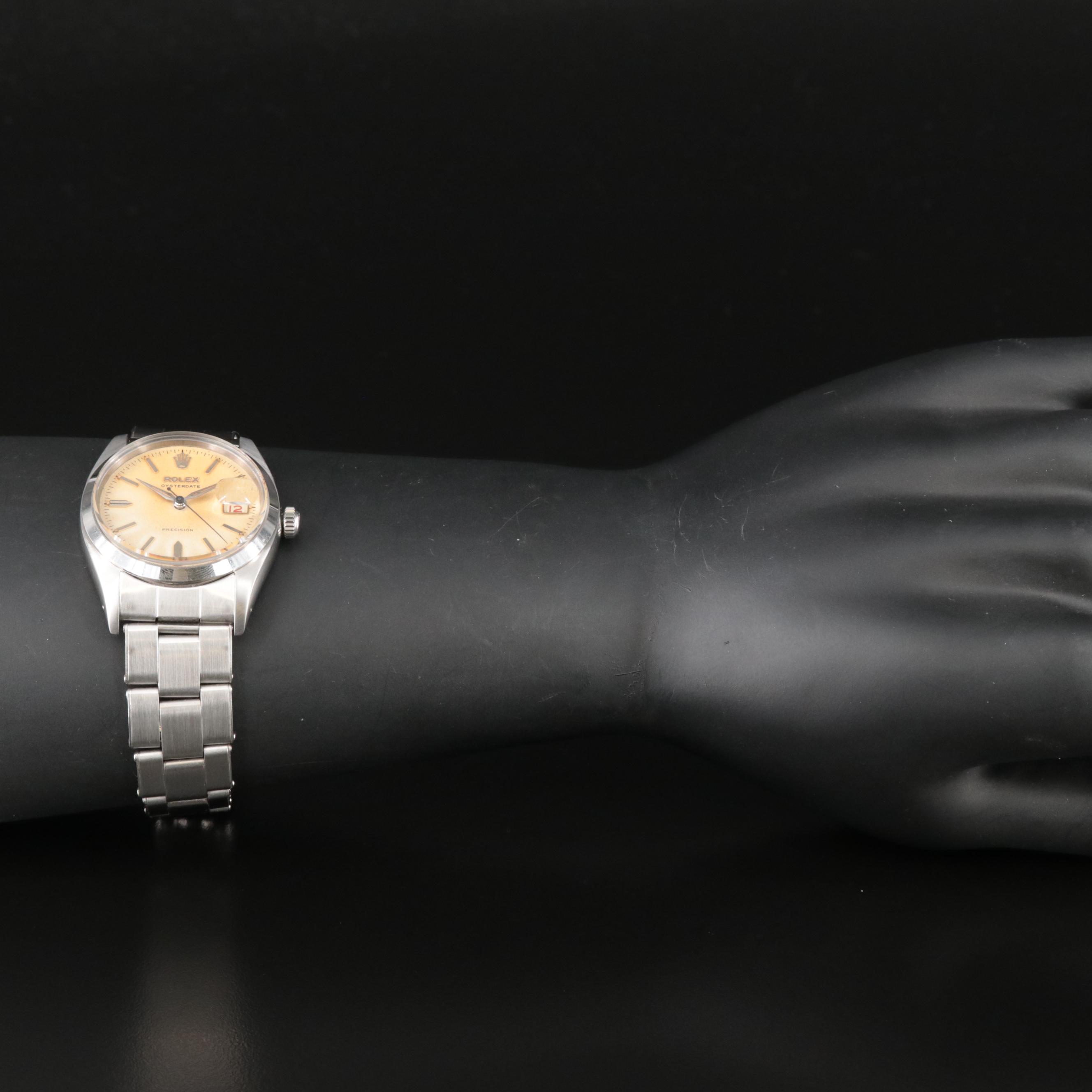 1957 Rolex Oysterdate Precision Watch