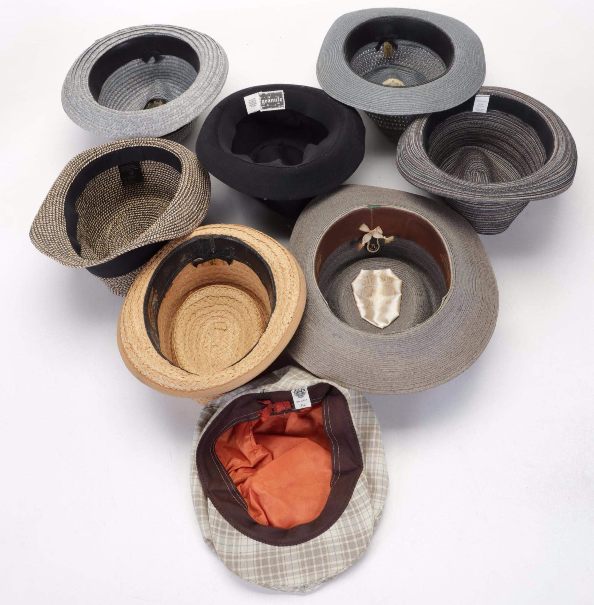 Men's Hats Featuring Stetson with Designer Neckties