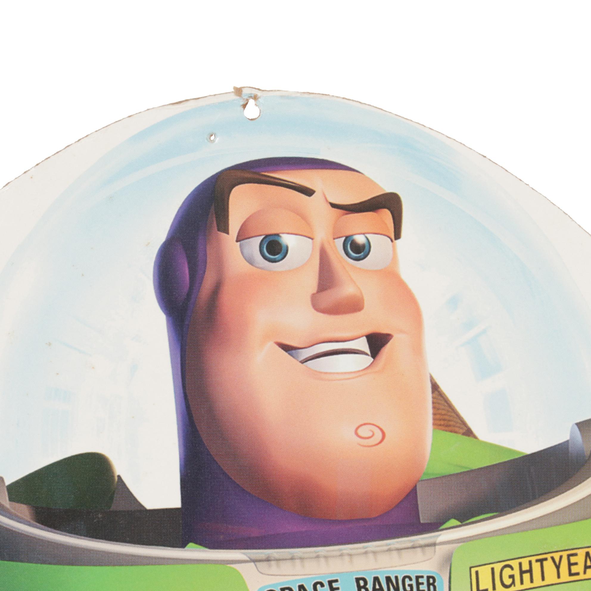 Disney Pixar Toy Story 2 Advertising Sign and Woody Toys