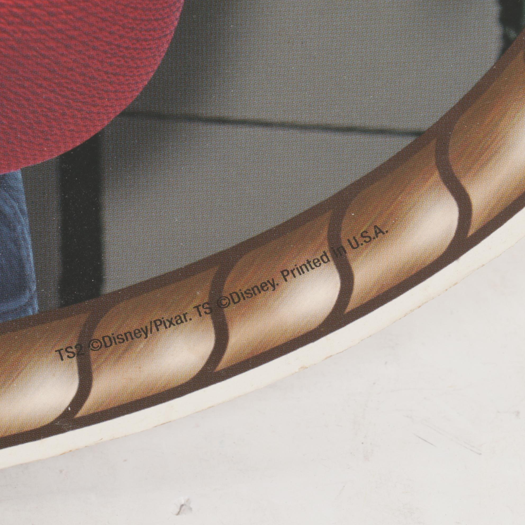 Disney Pixar Toy Story 2 Advertising Sign and Woody Toys