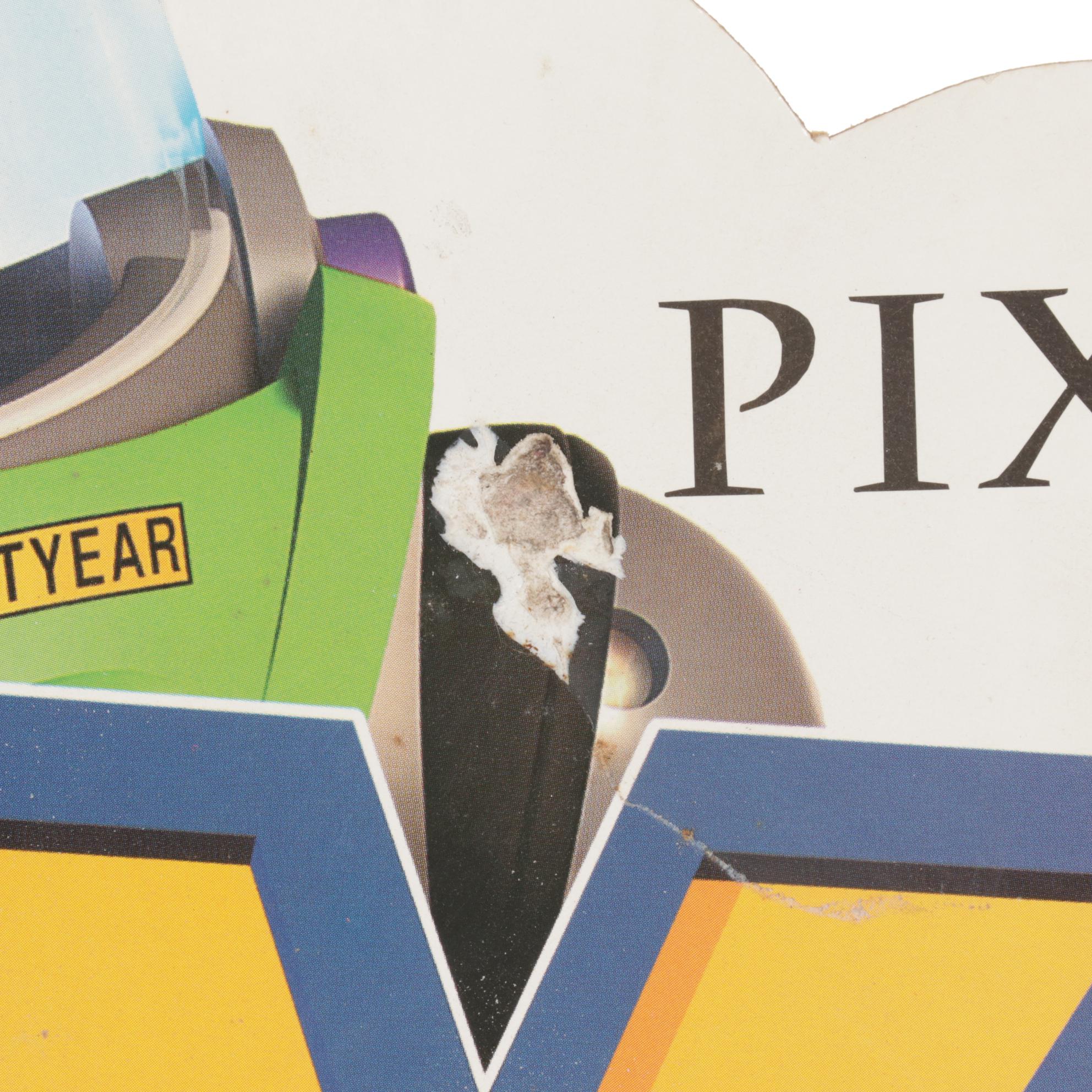 Disney Pixar Toy Story 2 Advertising Sign and Woody Toys