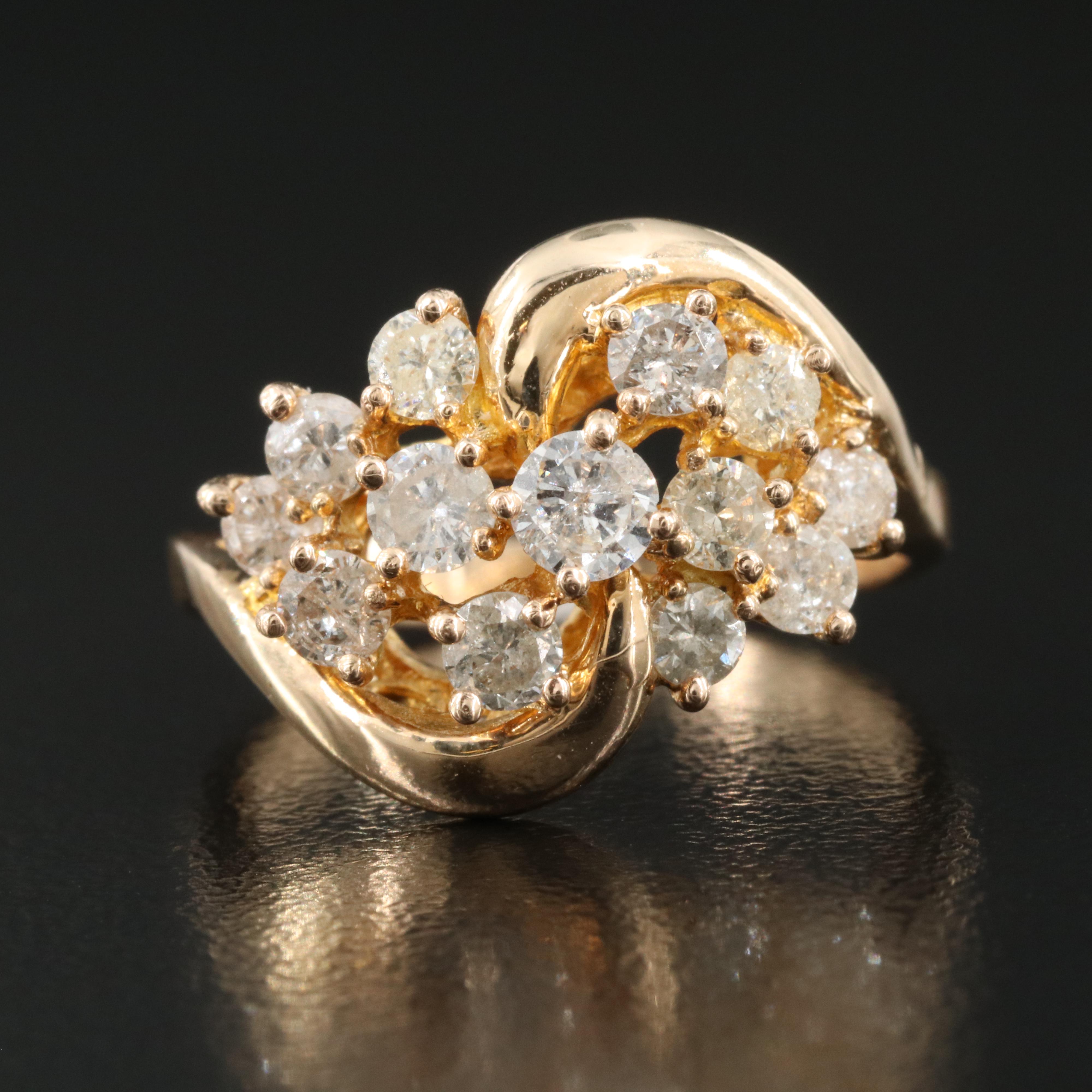 18K Diamond Ring