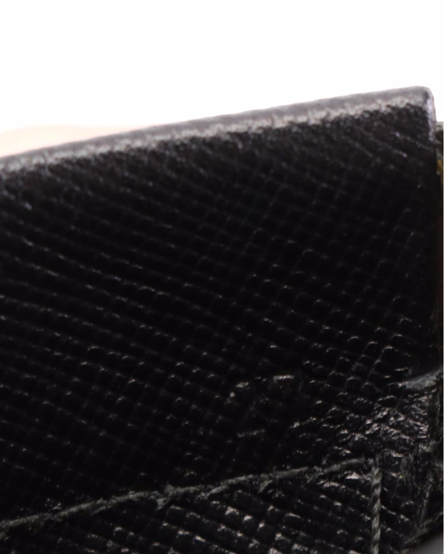 Prada Flex Clasp Flat Coin Pouch in Saffiano Leather