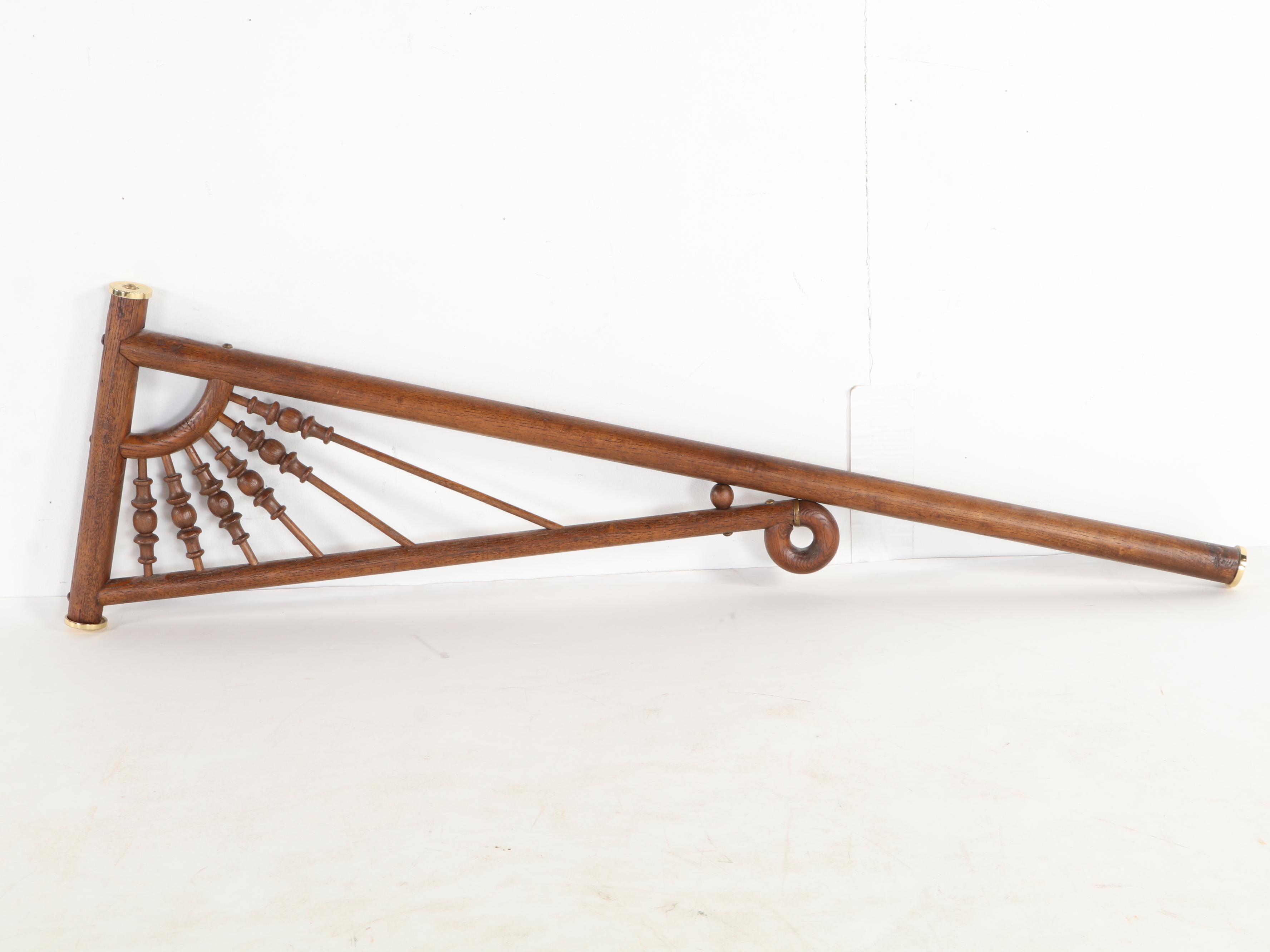 Victorian Hand-Carved Oak Fretwork Archway Element