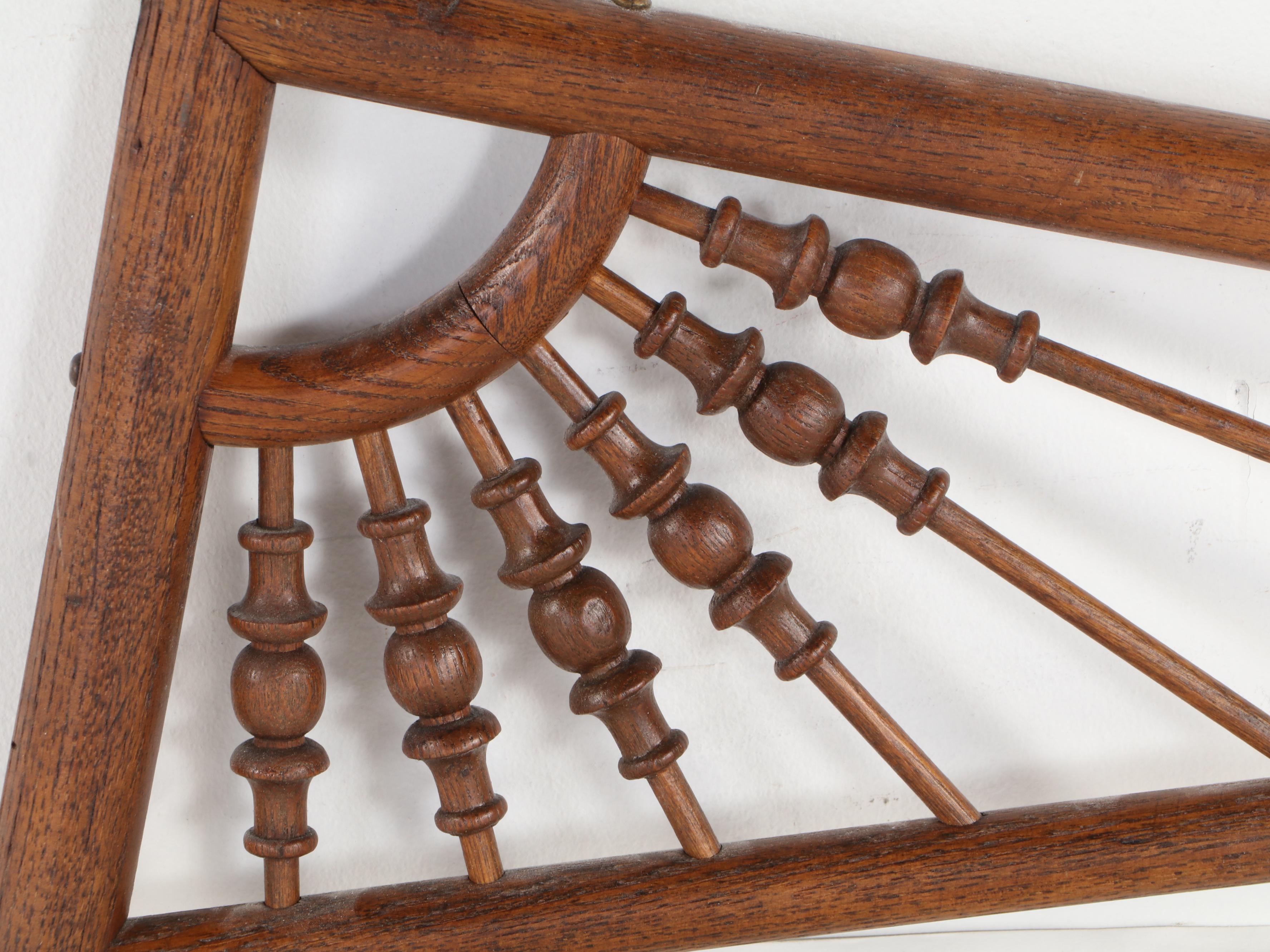 Victorian Hand-Carved Oak Fretwork Archway Element