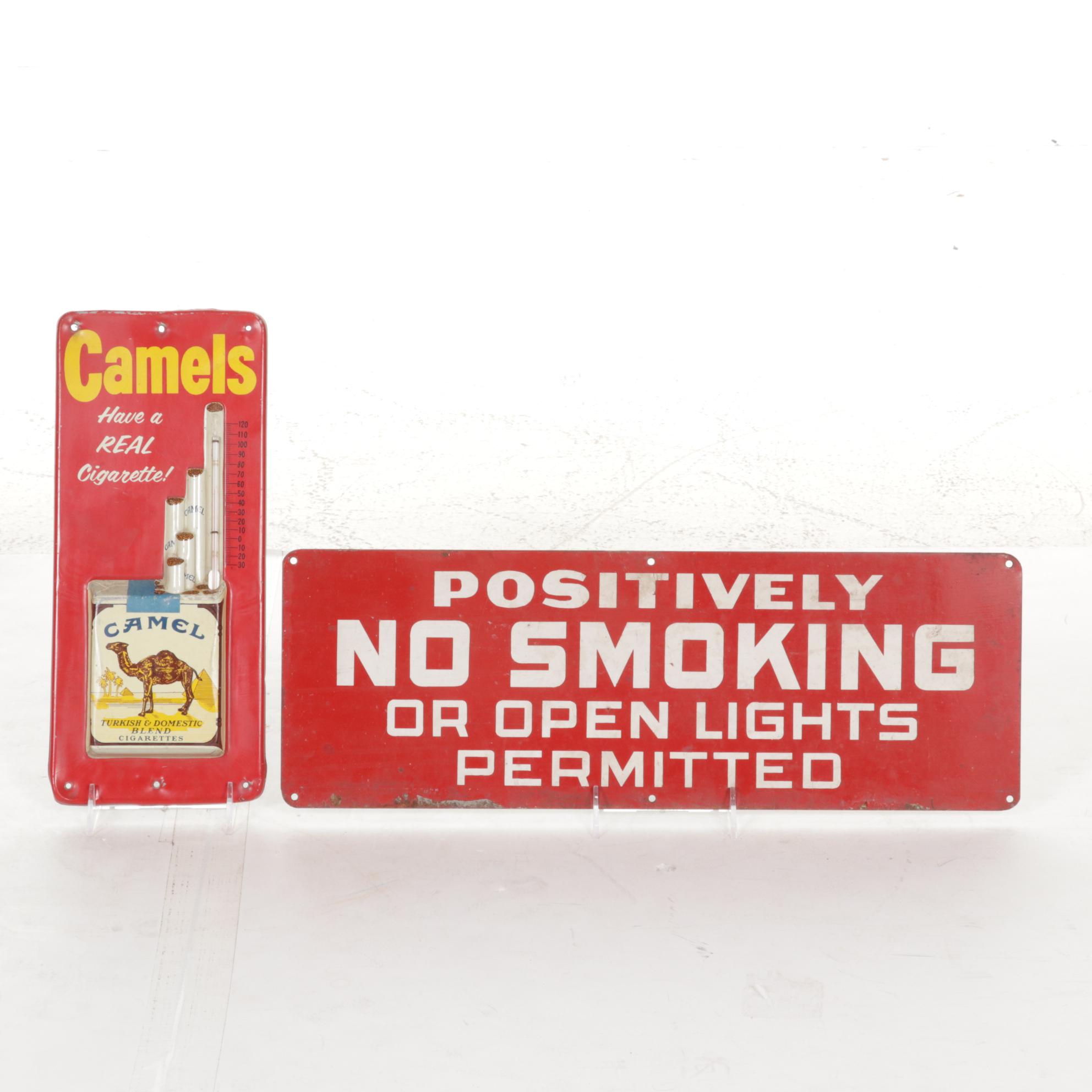 Ashtray, Zig-Zag Paper Display and Other Tobacco Related Products