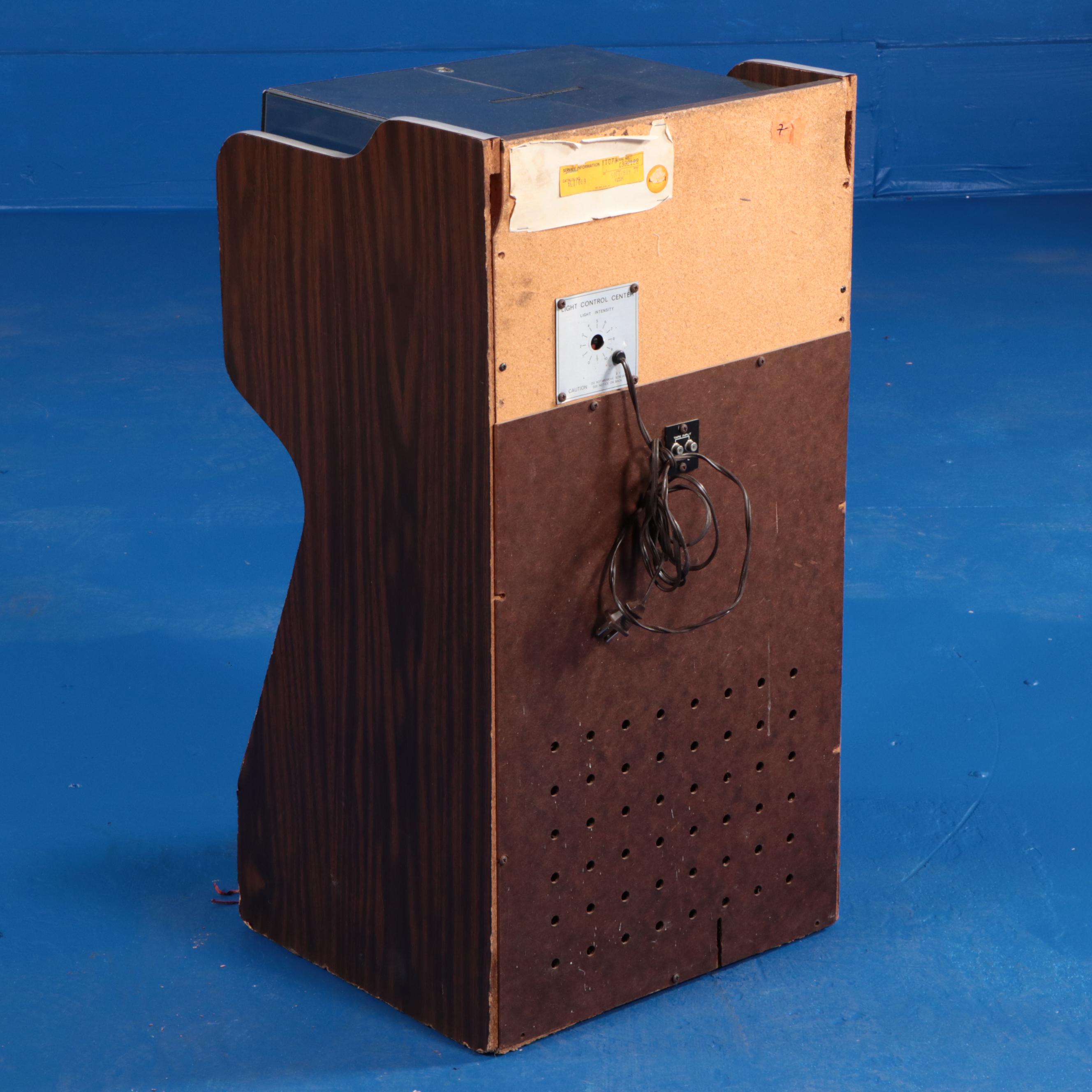 Morse Electrophonic Stereo Record Player and Radio with Light Display