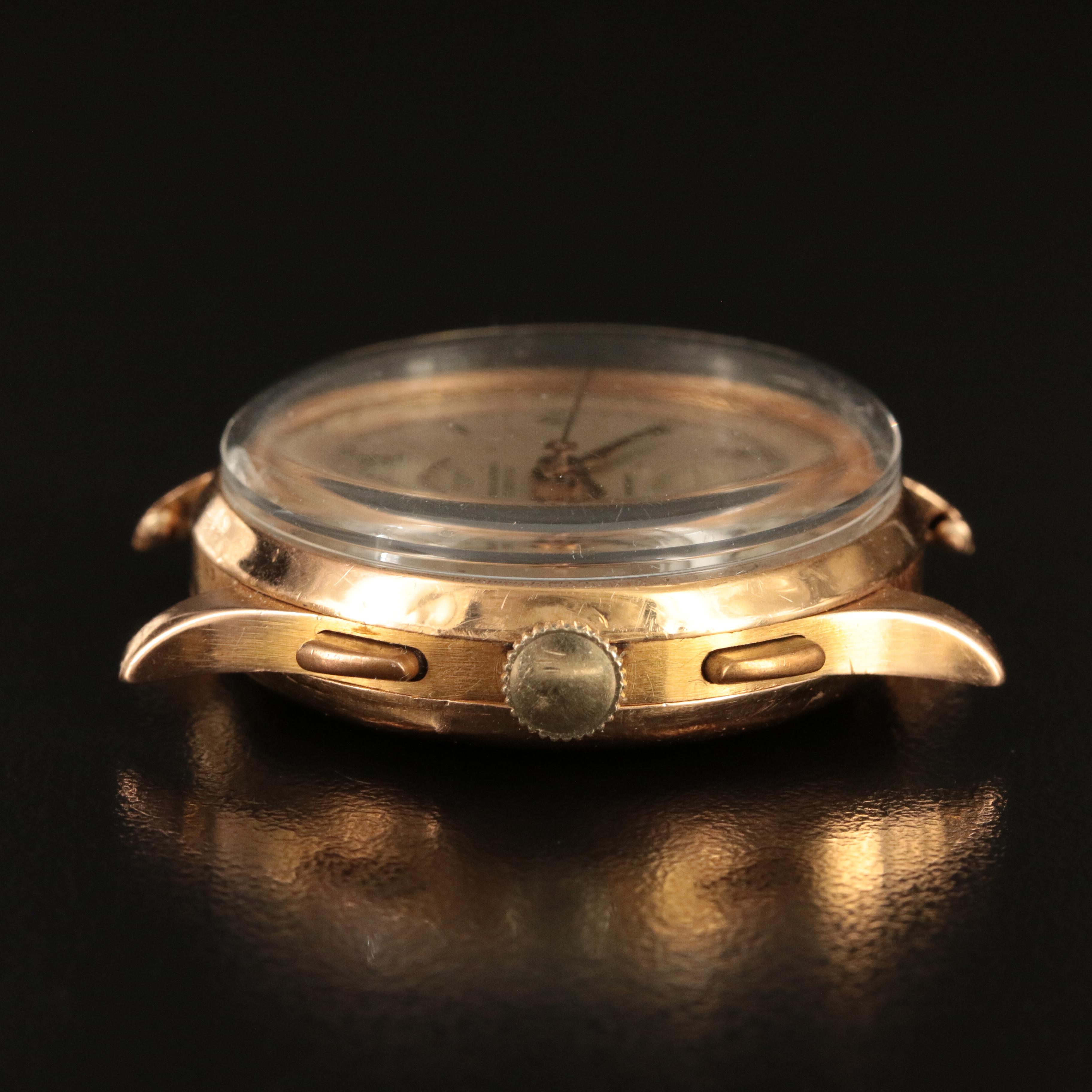 18K Vintage Wakmann Chronograph and Band