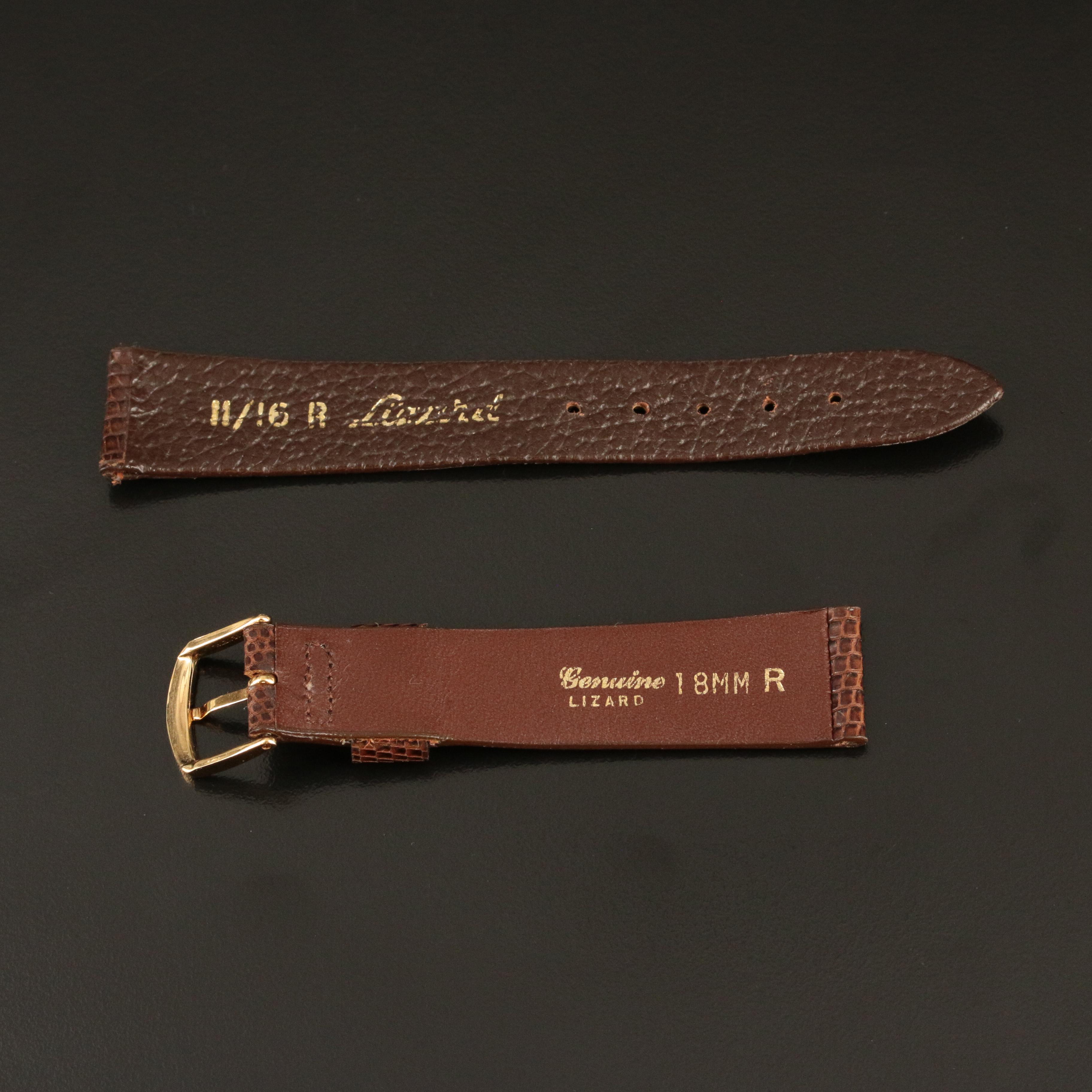 18K Vintage Wakmann Chronograph and Band