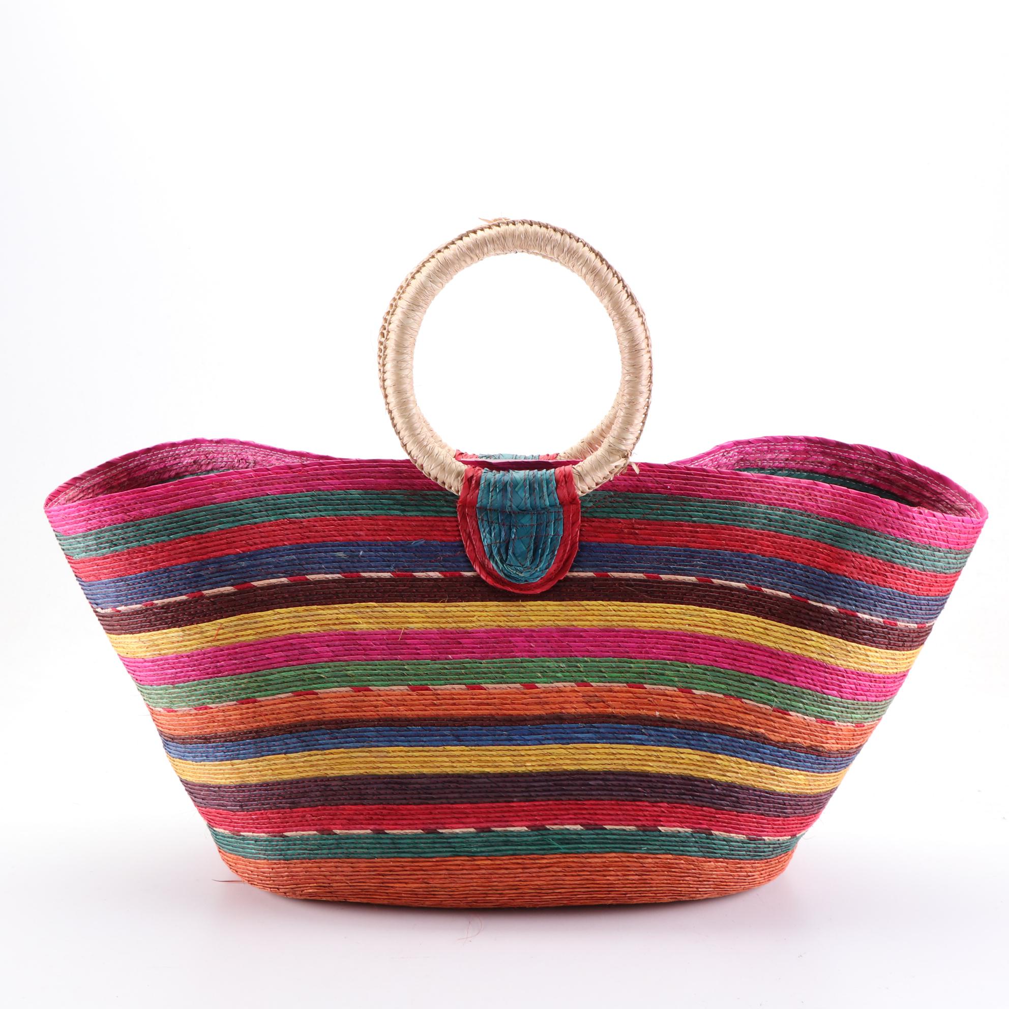 Thirty One Utility Totes, Della Q Zip Tote Bag, Other Wicker Bag, and More