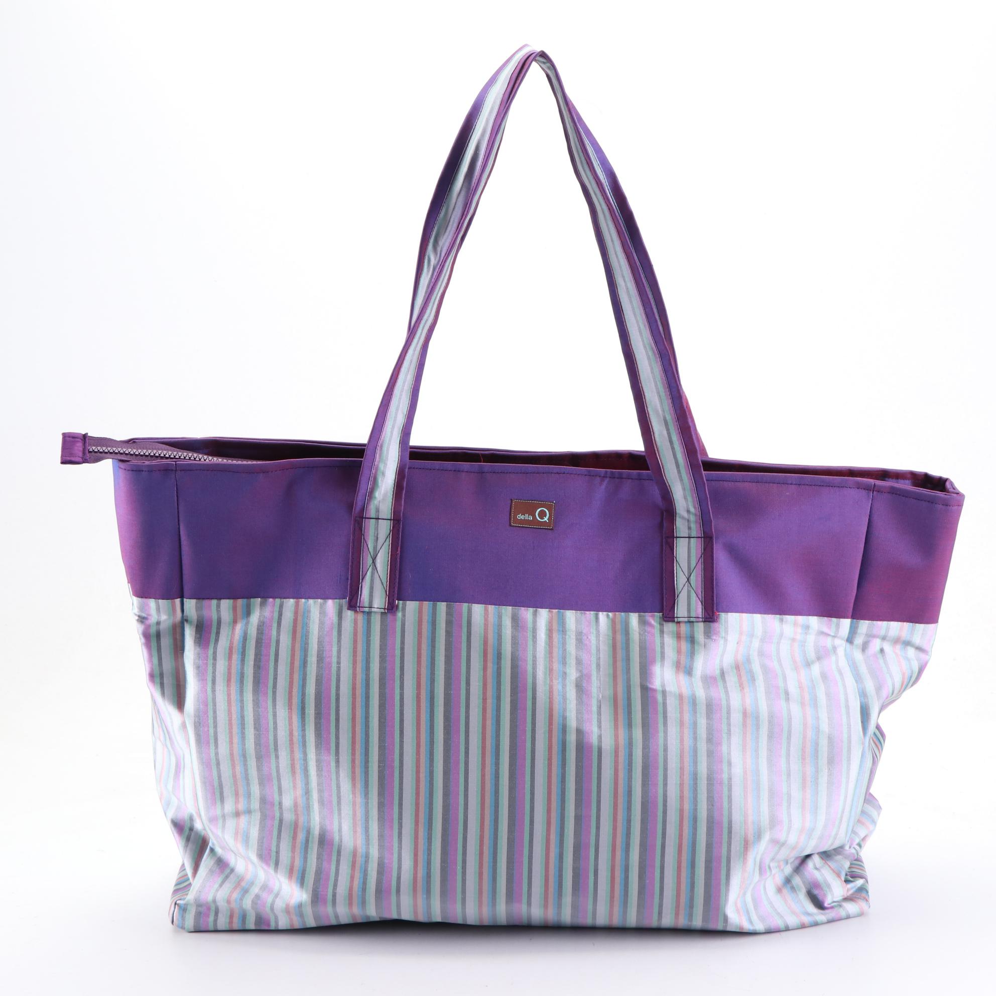 Thirty One Utility Totes, Della Q Zip Tote Bag, Other Wicker Bag, and More