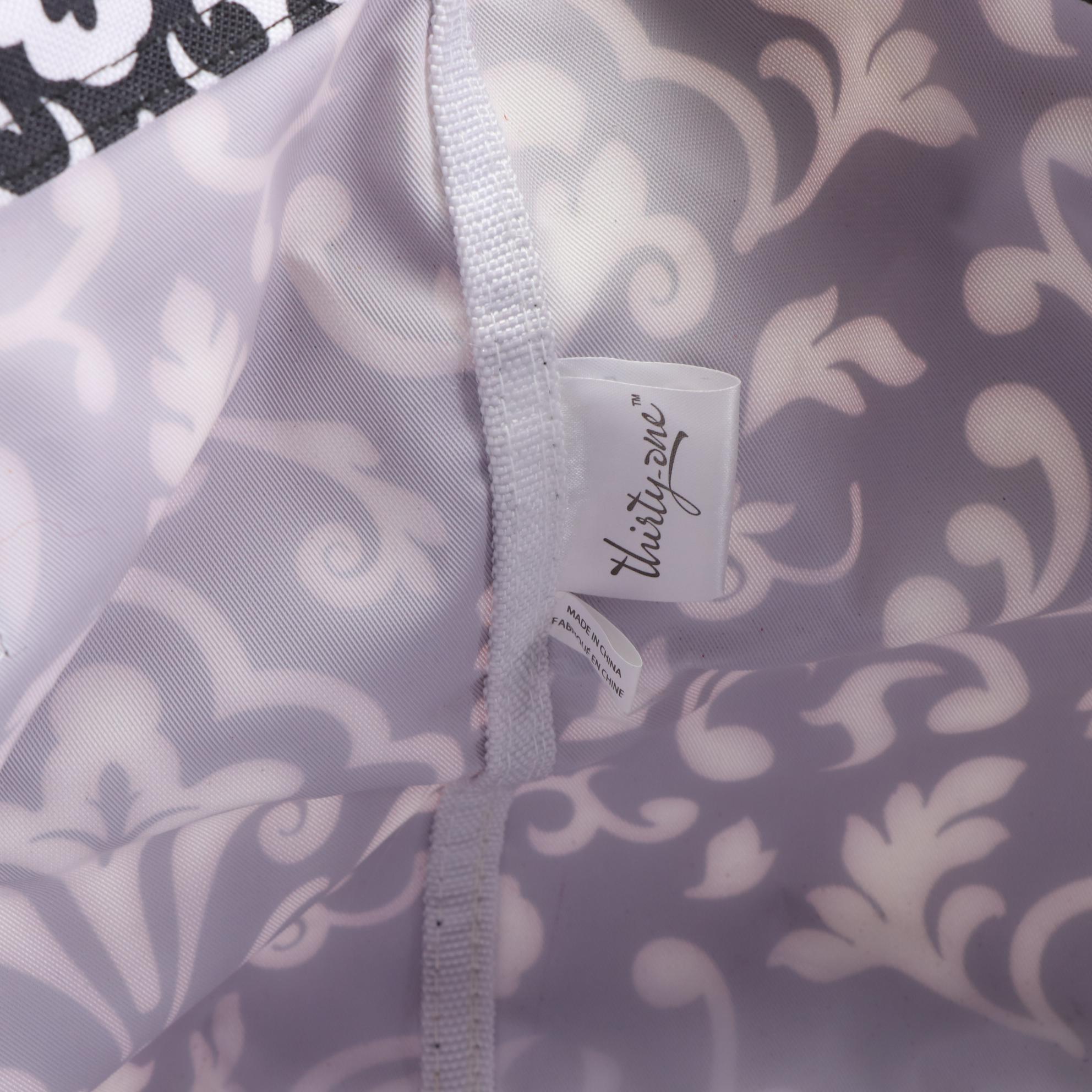 Thirty One Utility Totes, Della Q Zip Tote Bag, Other Wicker Bag, and More