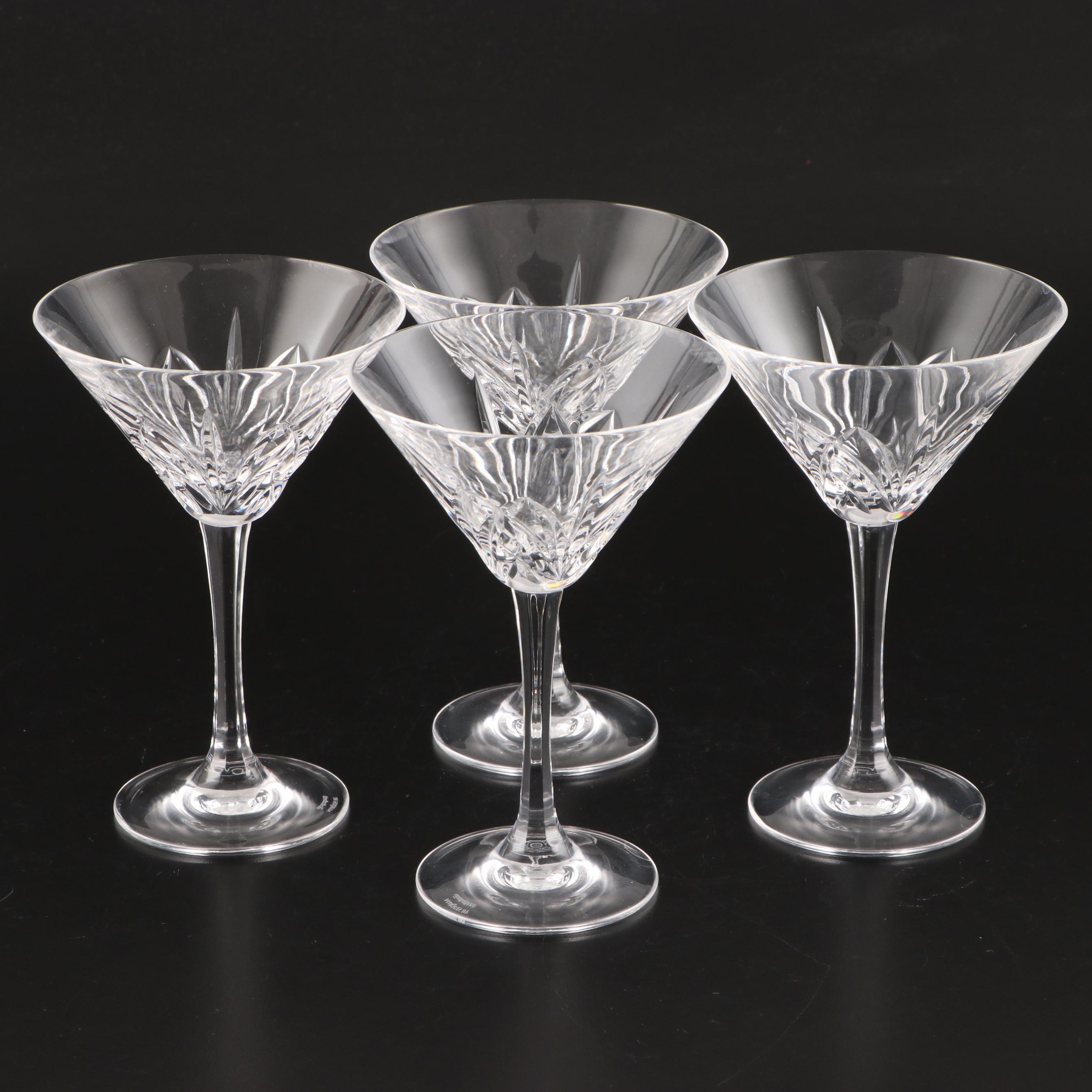 Marquis by Waterford  "Brookside" Crystal Martini Glass