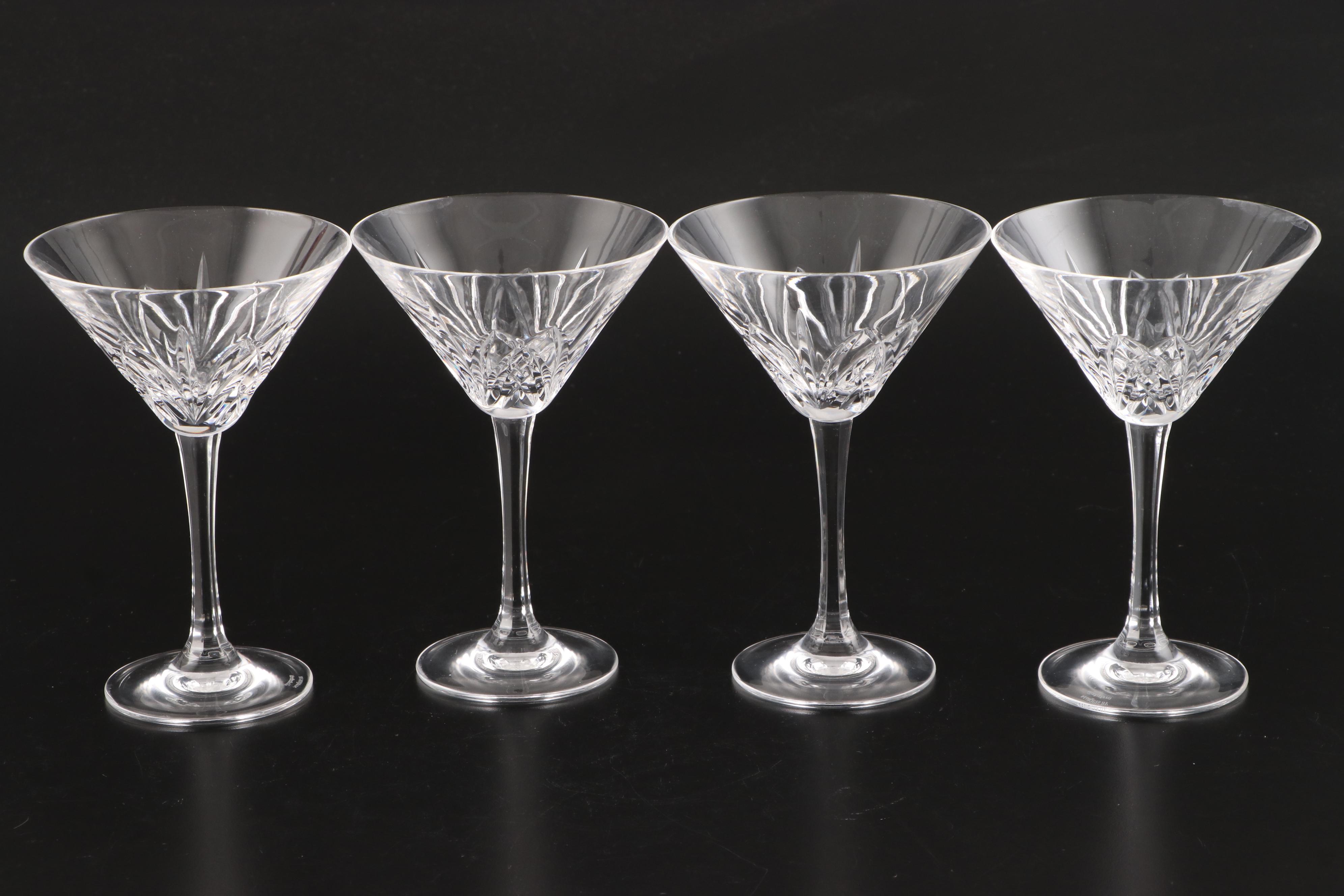 Marquis by Waterford  "Brookside" Crystal Martini Glass
