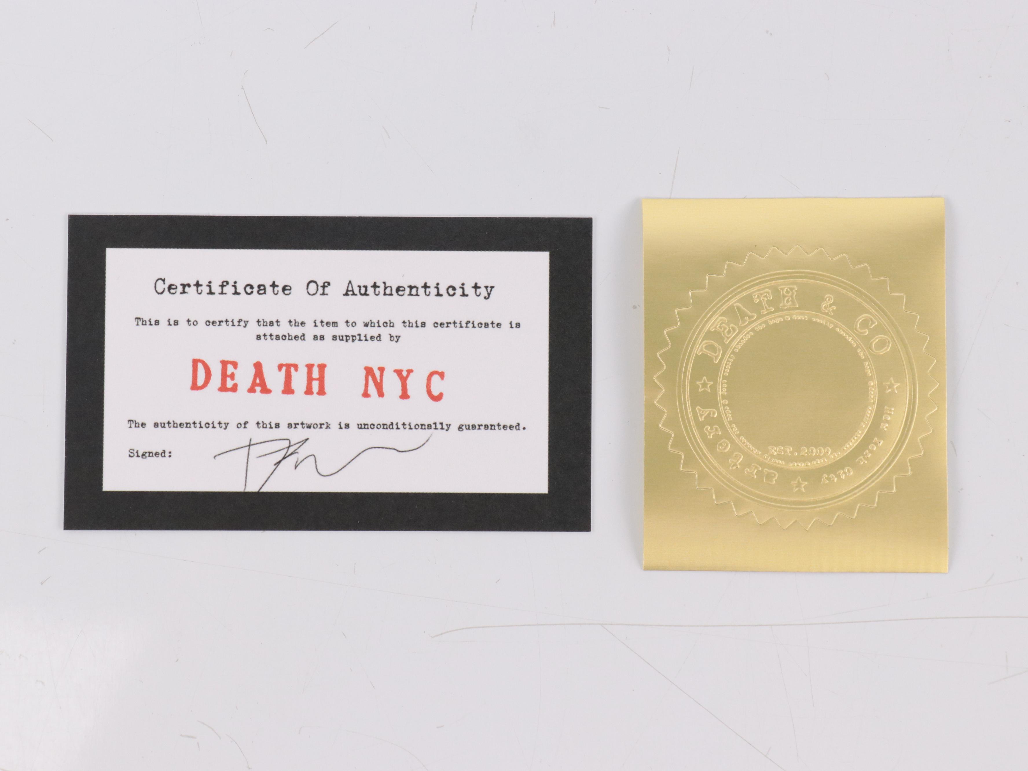 Death NYC Pop Art Offset Lithograph of Kobe Bryant, 2022