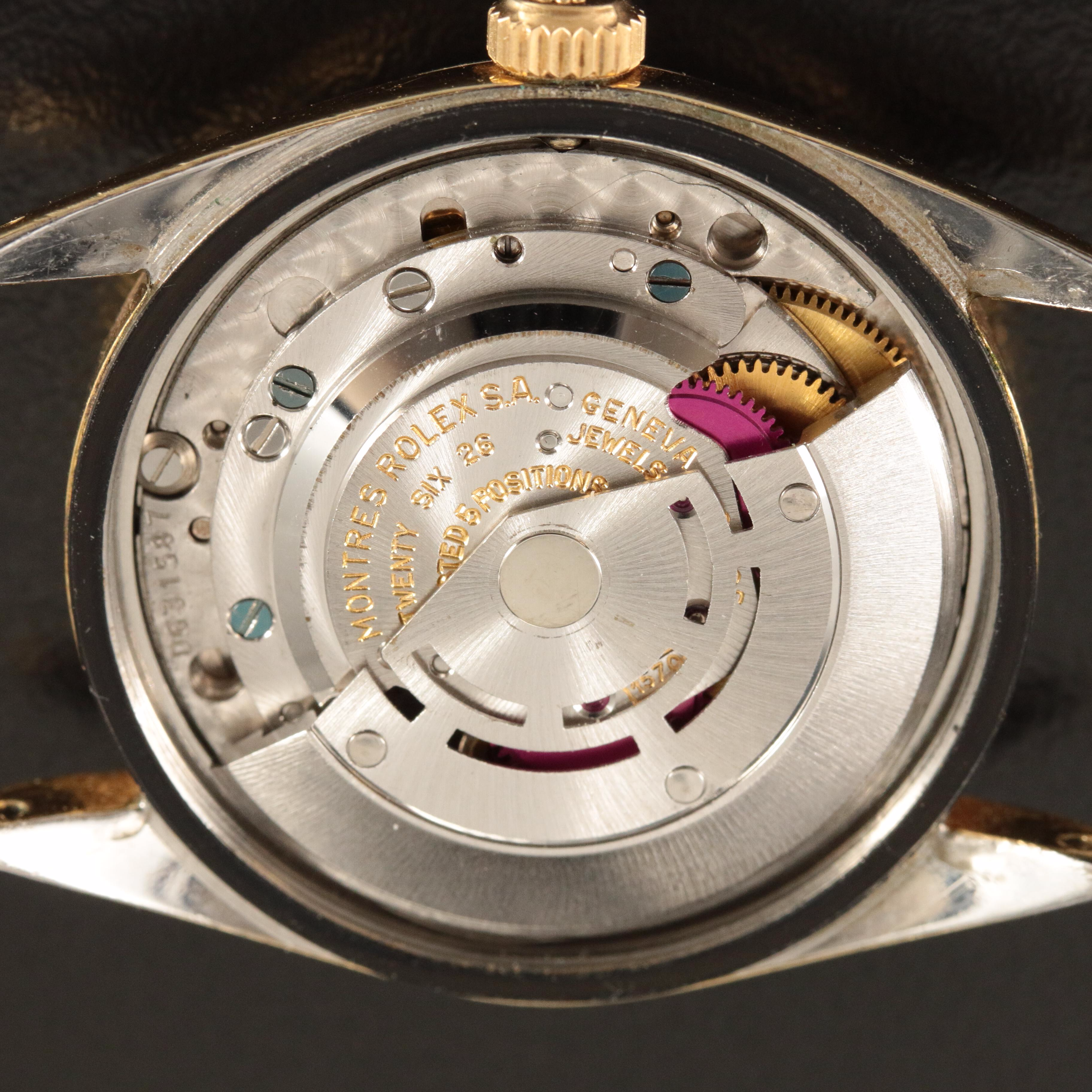 1972 Rolex Oyster Perpetual Date Gold Shell Watch