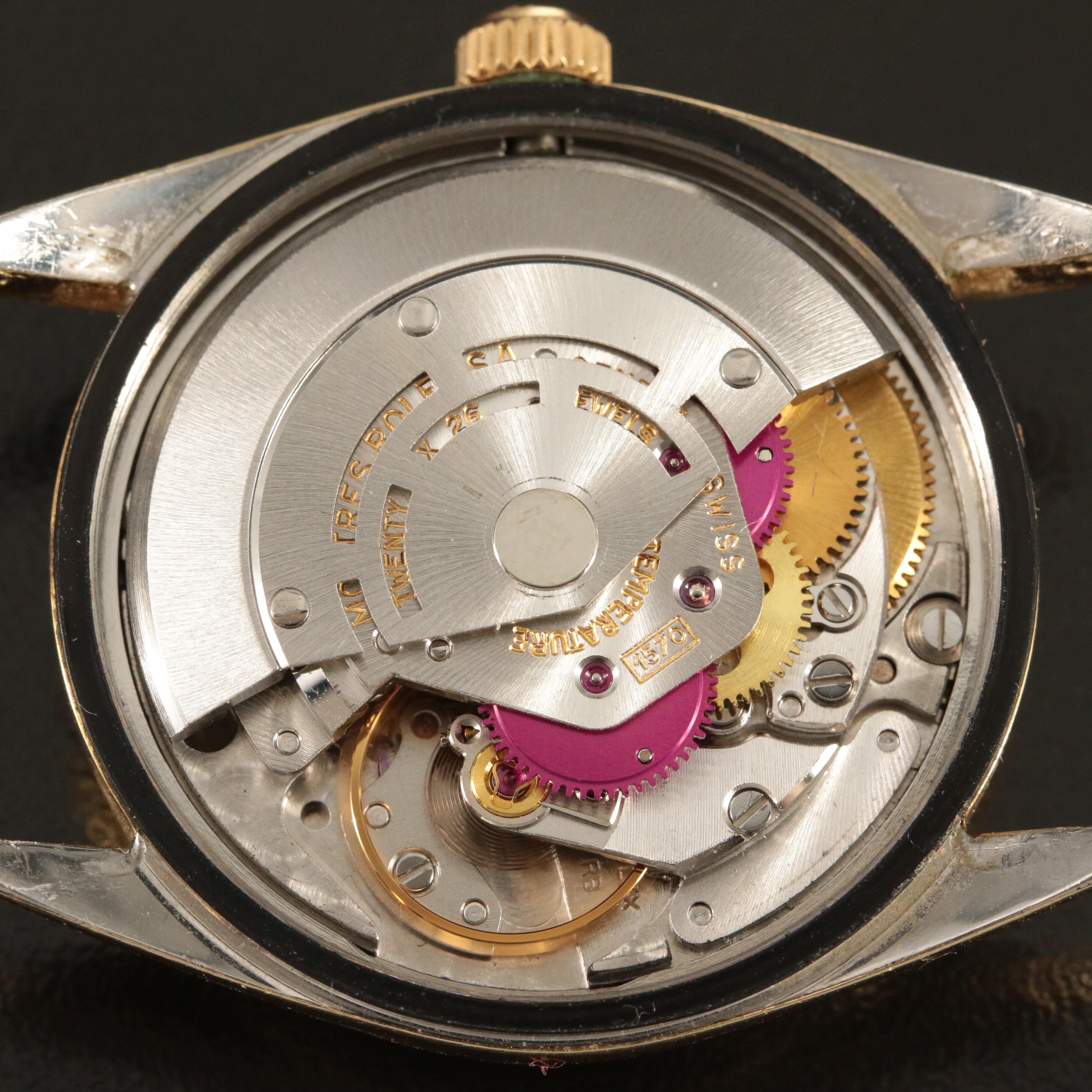 1972 Rolex Oyster Perpetual Date Gold Shell Watch