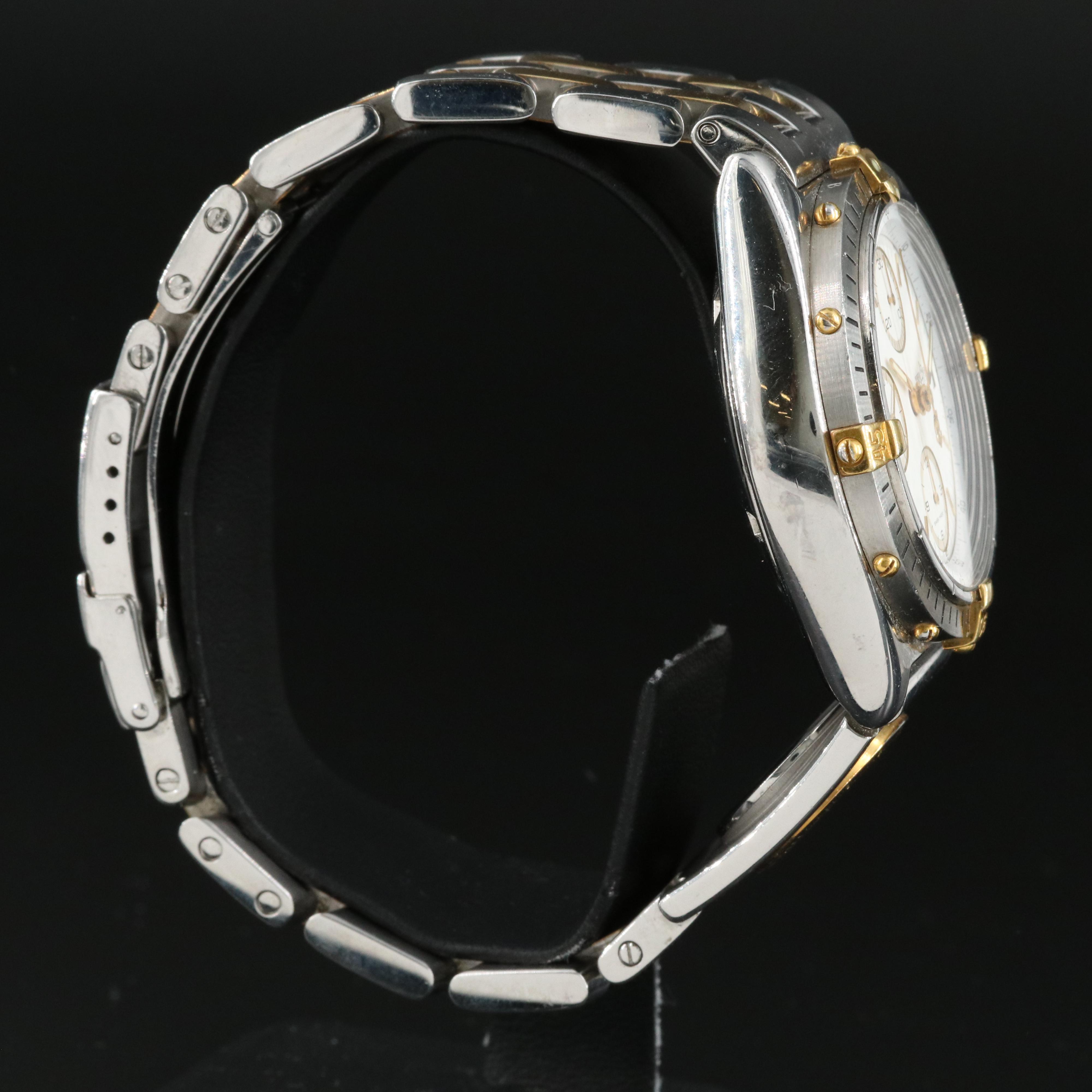 Breitling Chronomat Chronograph with UTC 18K Gold and Steel Watch