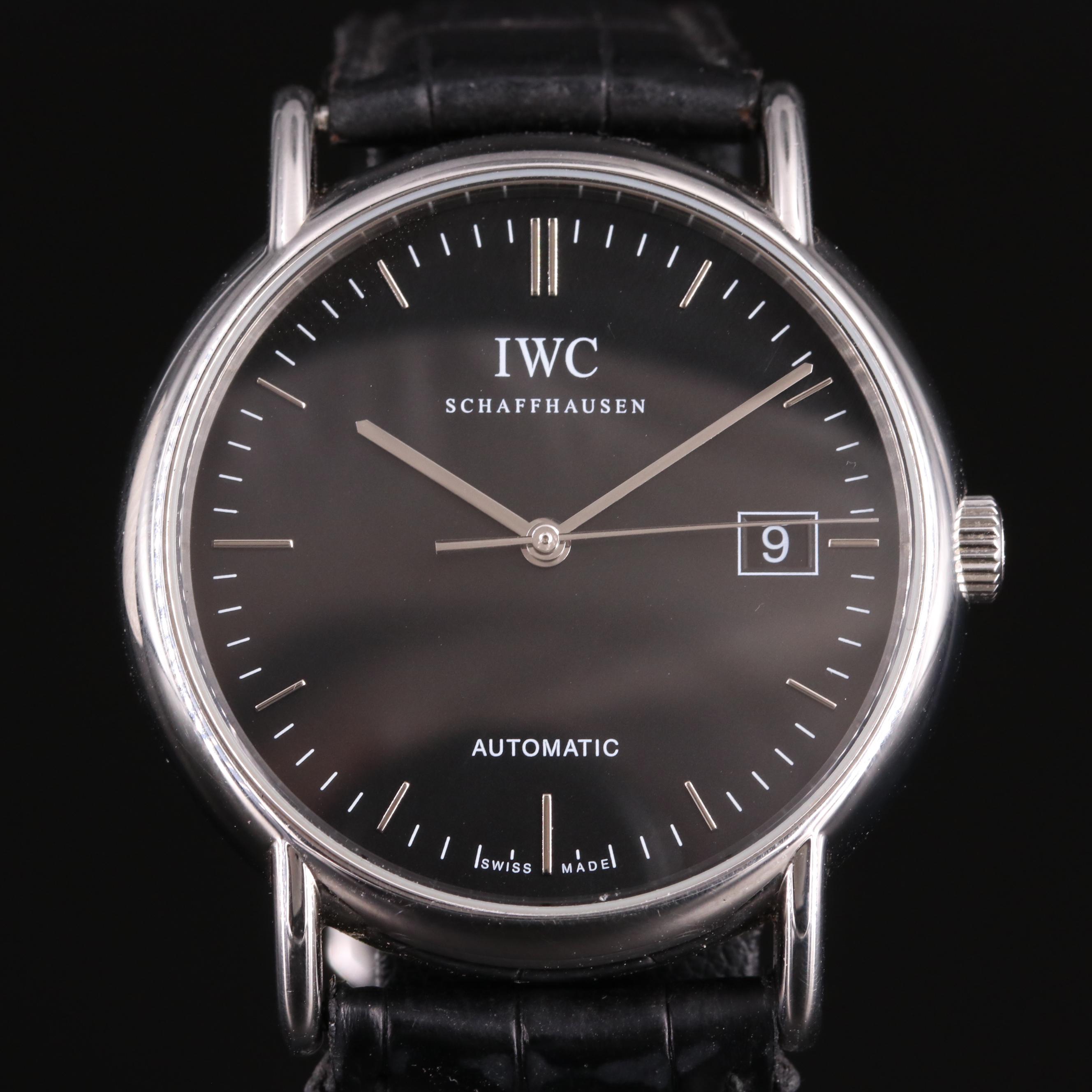IWC Schaffhausen Portofino Date 38mm Steel Automatic Watch