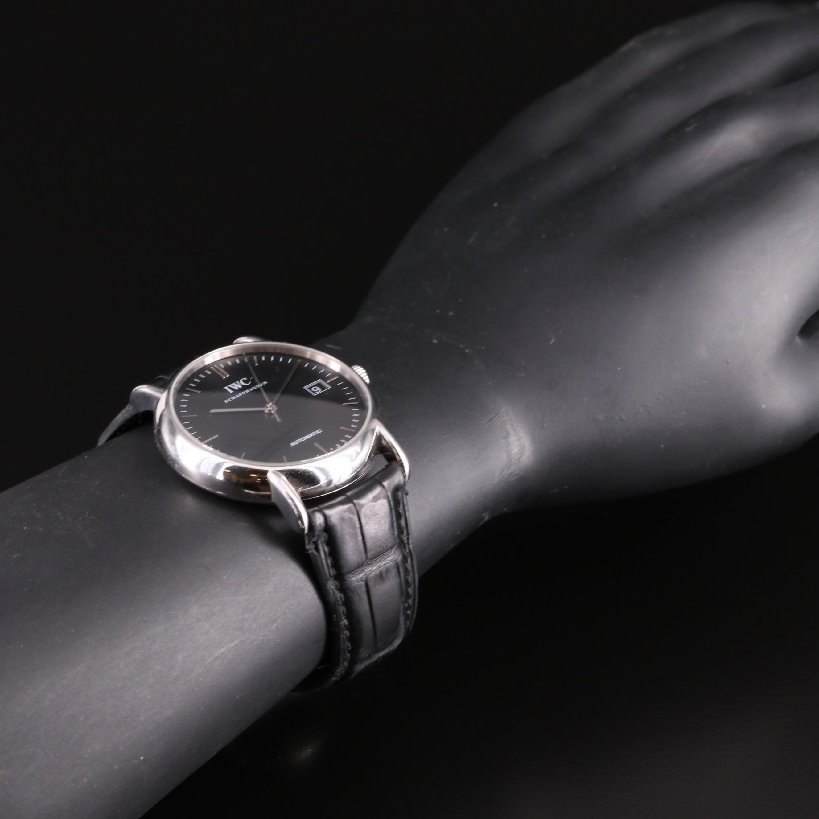 IWC Schaffhausen Portofino Date 38mm Steel Automatic Watch