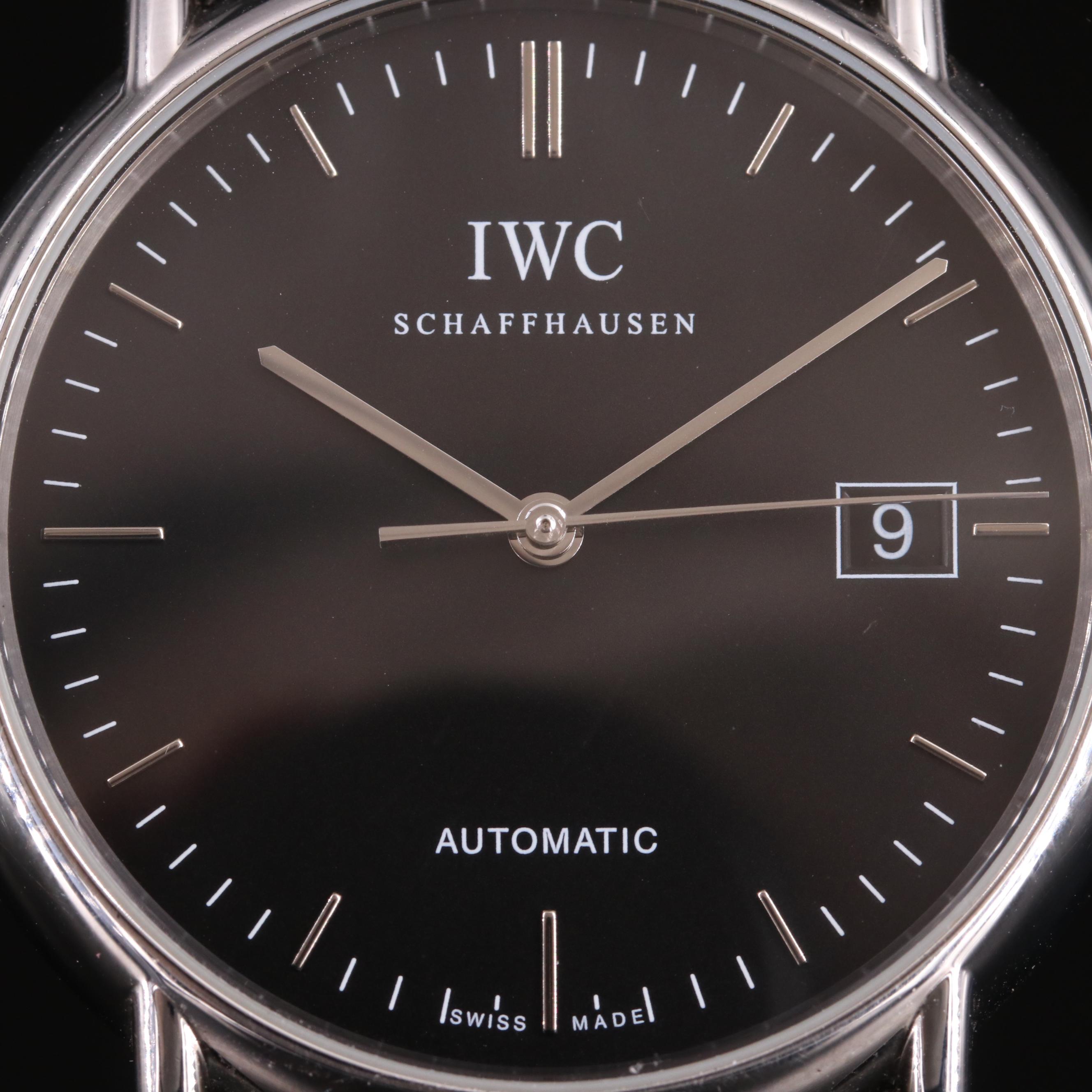 IWC Schaffhausen Portofino Date 38mm Steel Automatic Watch
