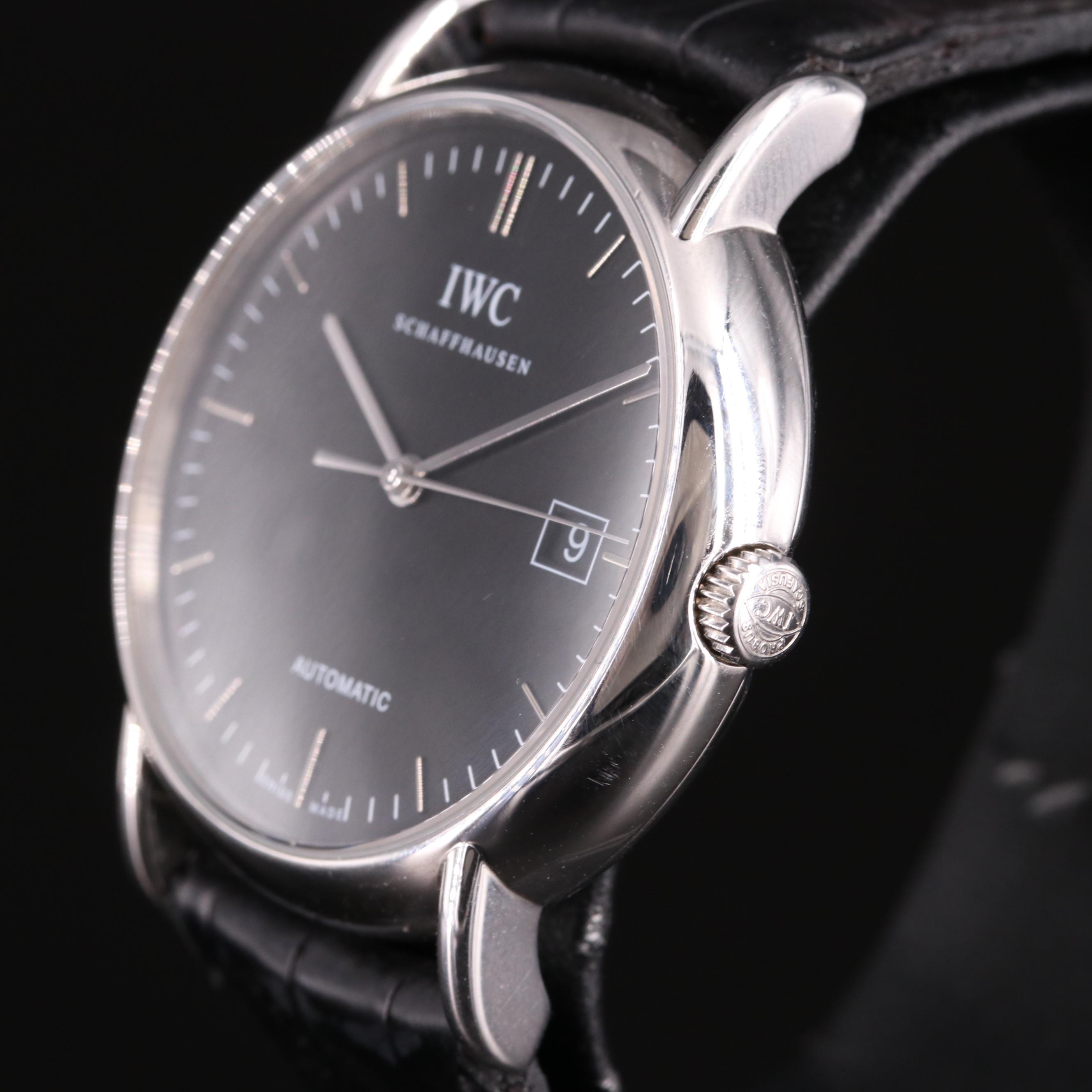 IWC Schaffhausen Portofino Date 38mm Steel Automatic Watch