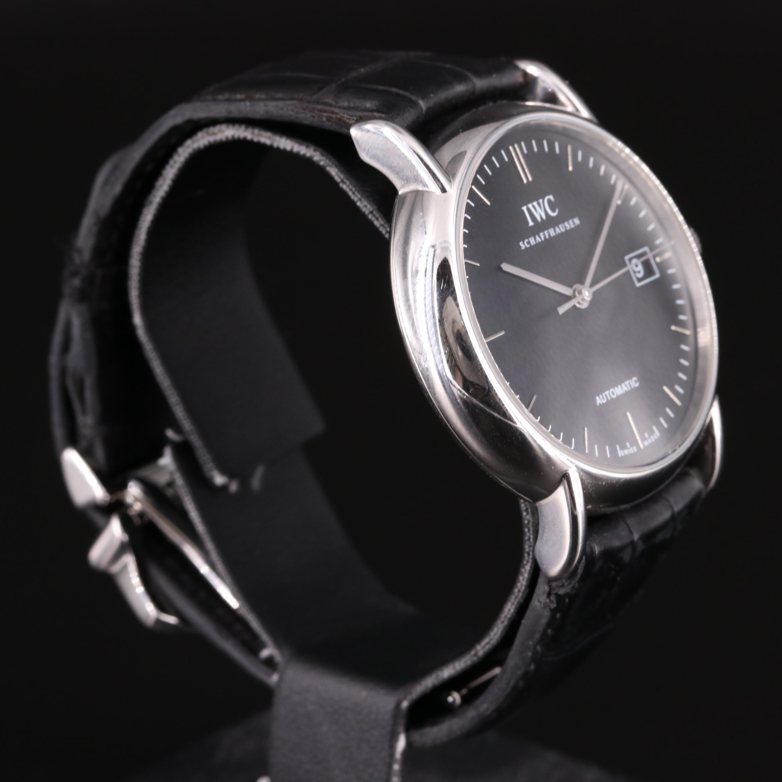 IWC Schaffhausen Portofino Date 38mm Steel Automatic Watch