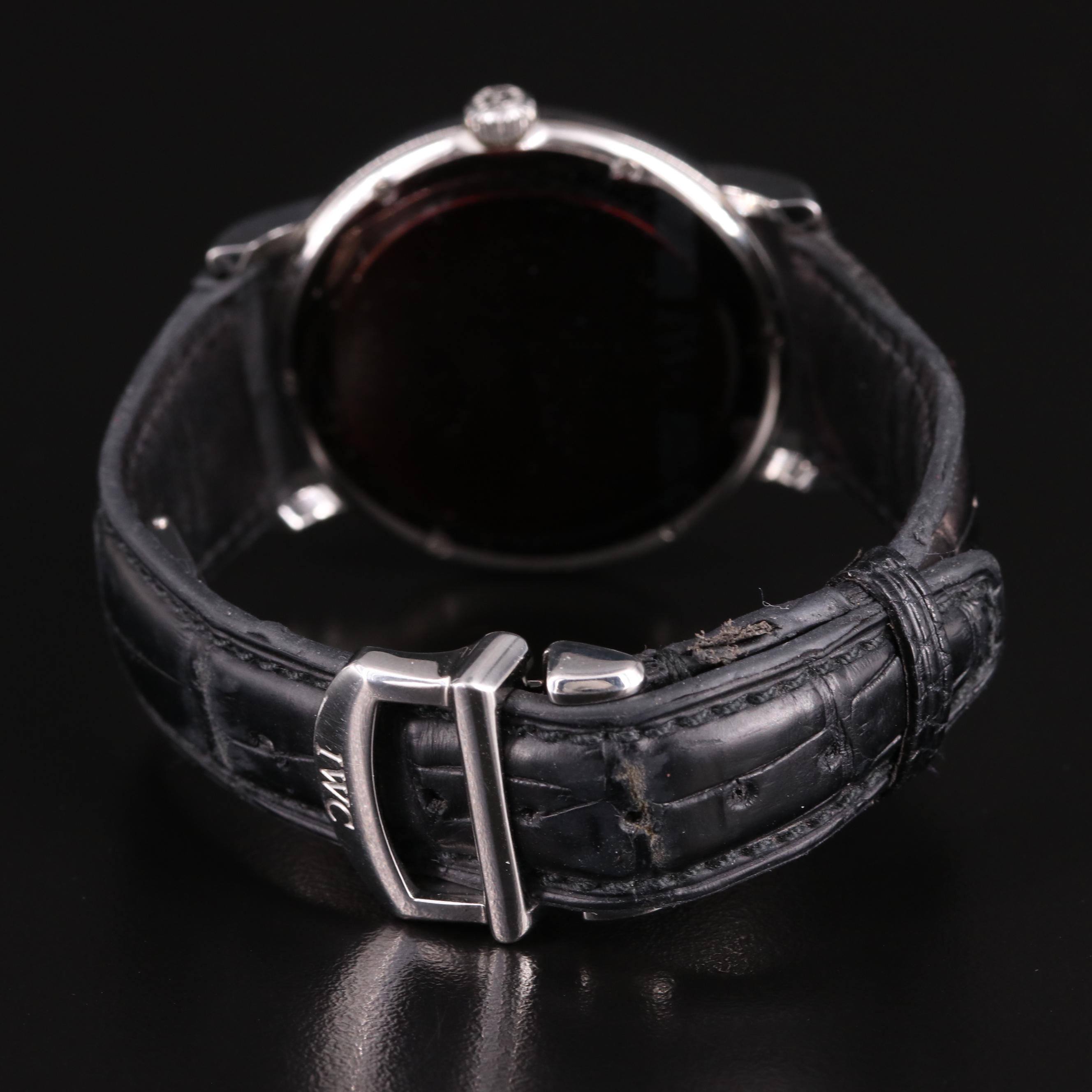 IWC Schaffhausen Portofino Date 38mm Steel Automatic Watch