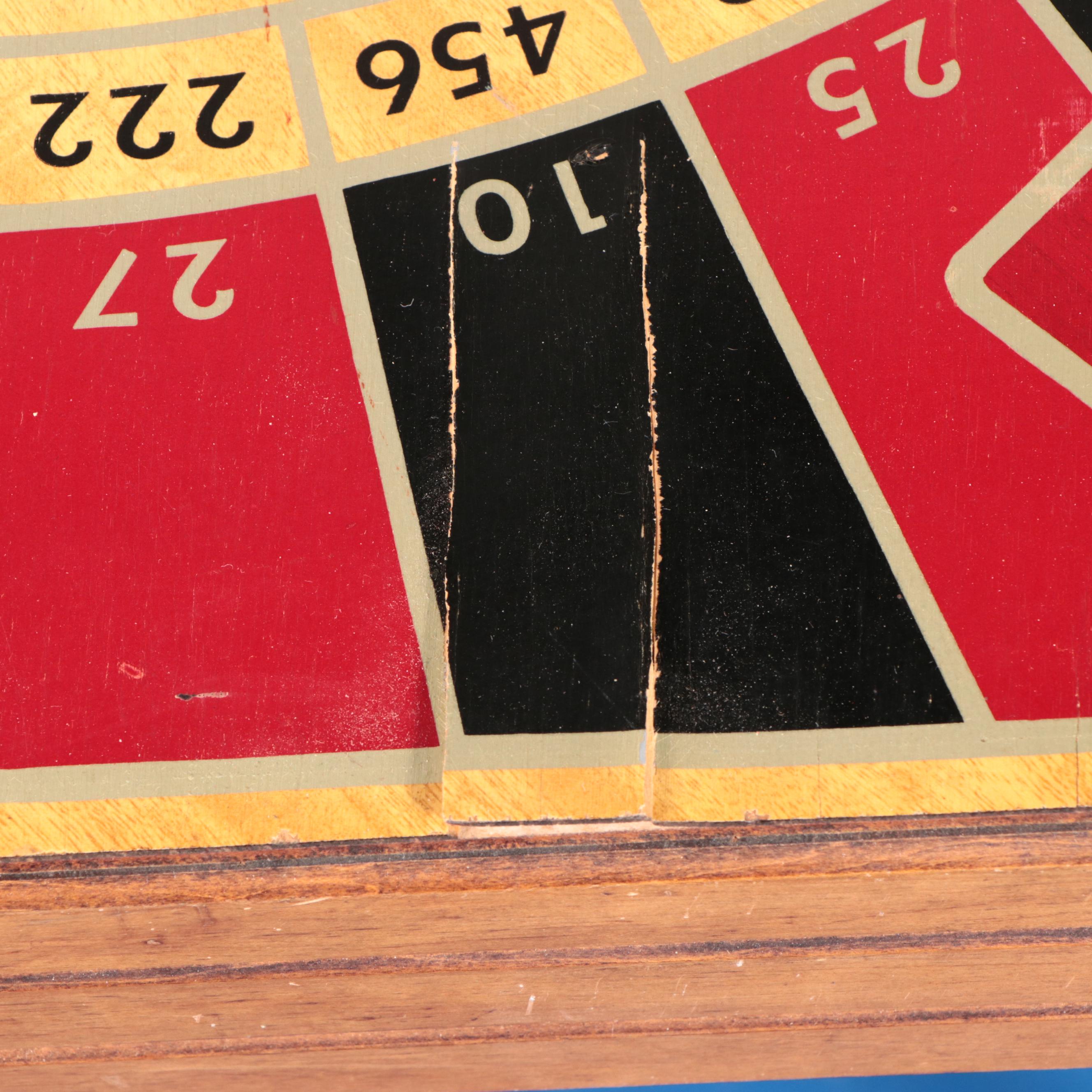 Monte Carlo 5-in-1 Game Table, Mid-20th Century