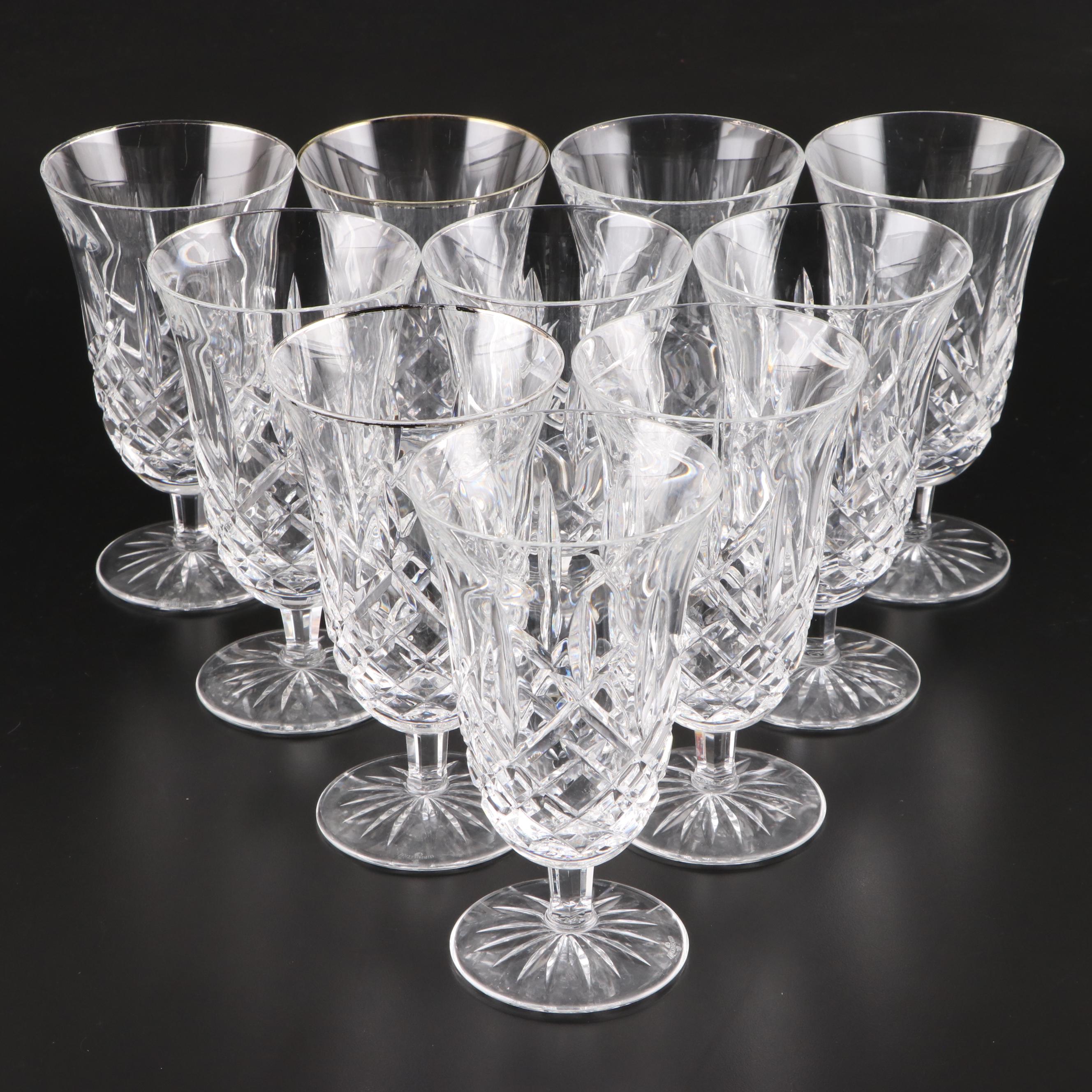 Waterford Crystal "Lismore" Iced Tea Glasses