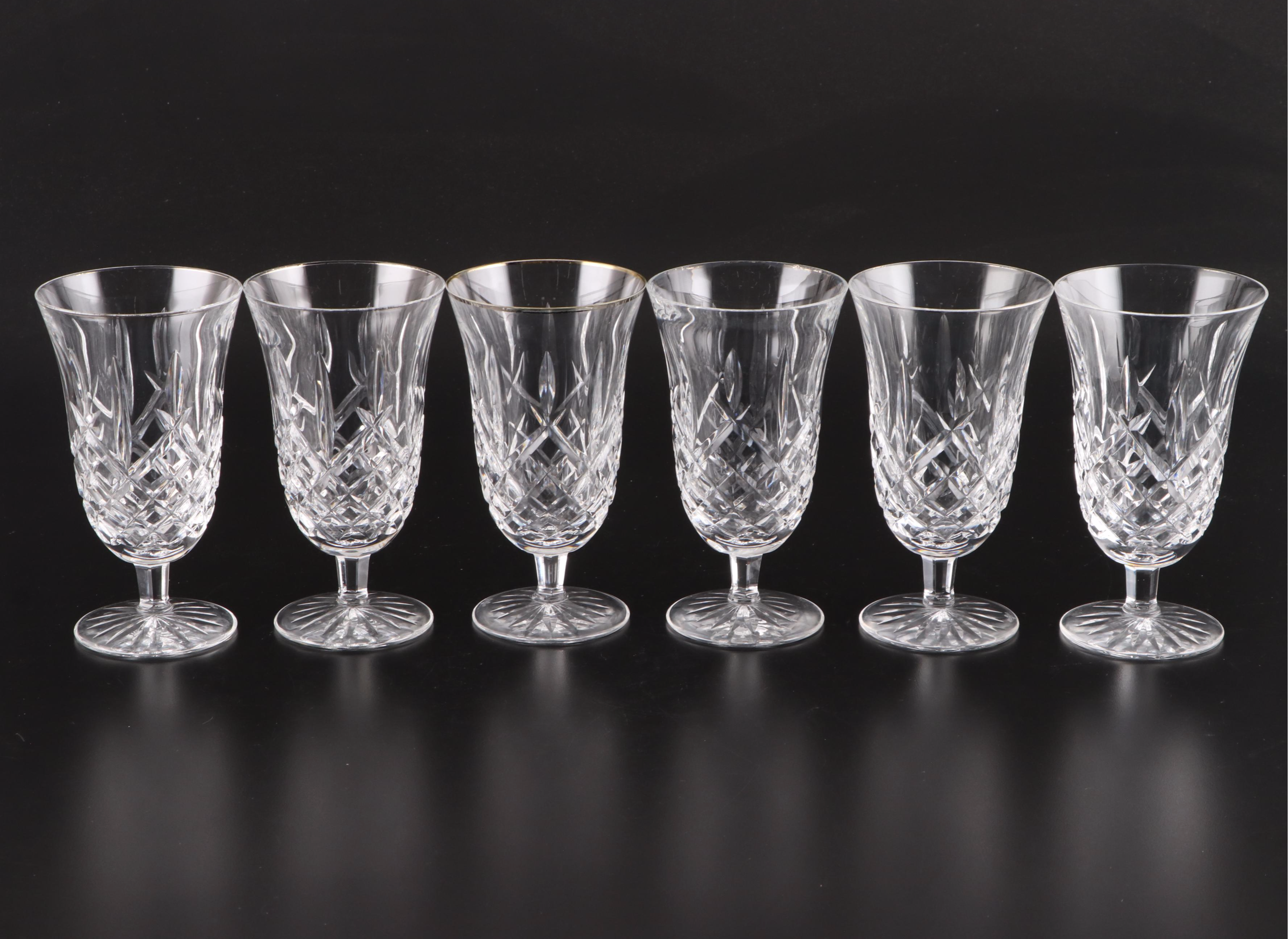Waterford Crystal "Lismore" Iced Tea Glasses
