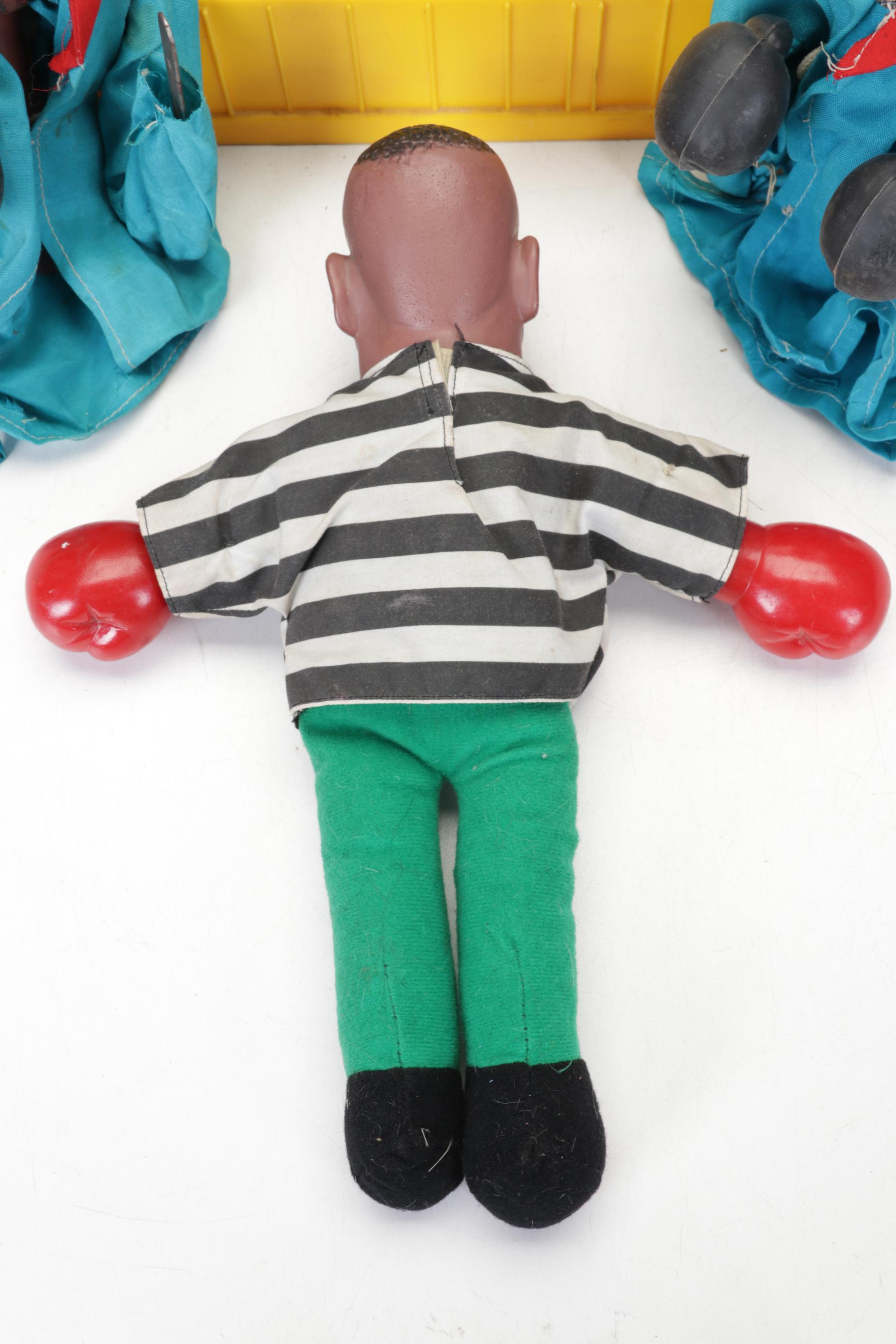 Rock 'Em Sock 'Em Robot Boxing Toys, Ali Punching Puppets, Mike Tyson Toy