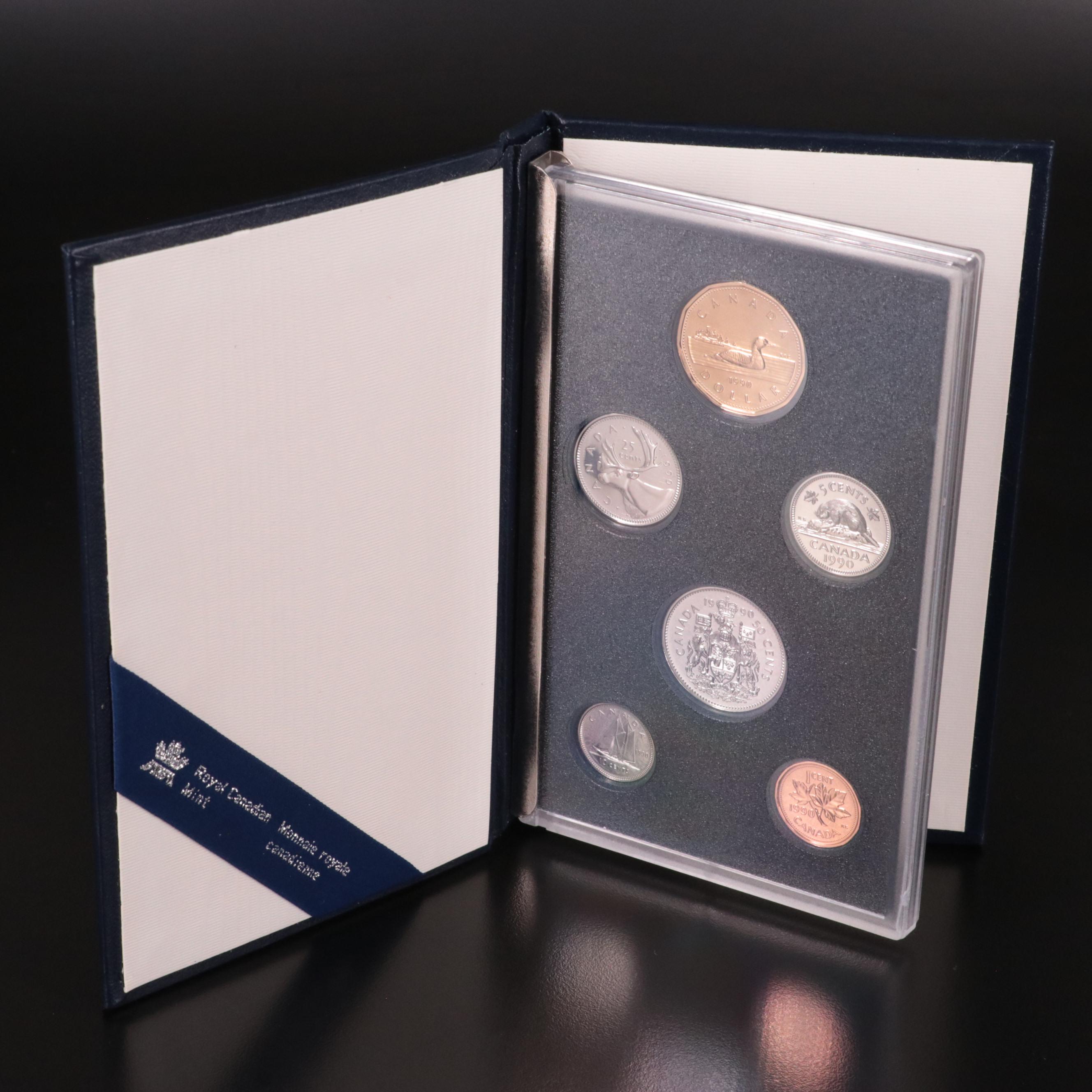 1990 Canada Six Coin Specimen Set