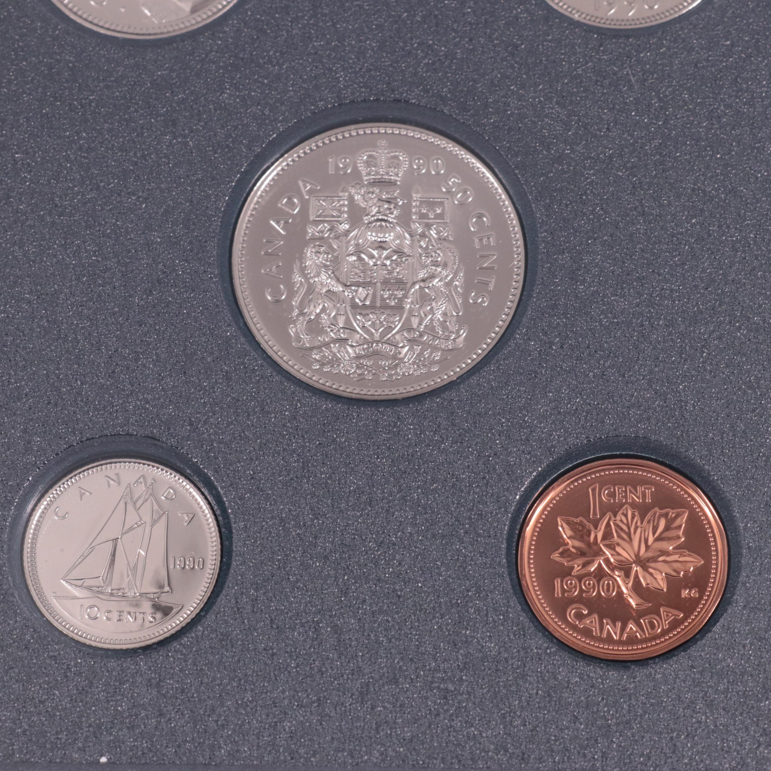 1990 Canada Six Coin Specimen Set