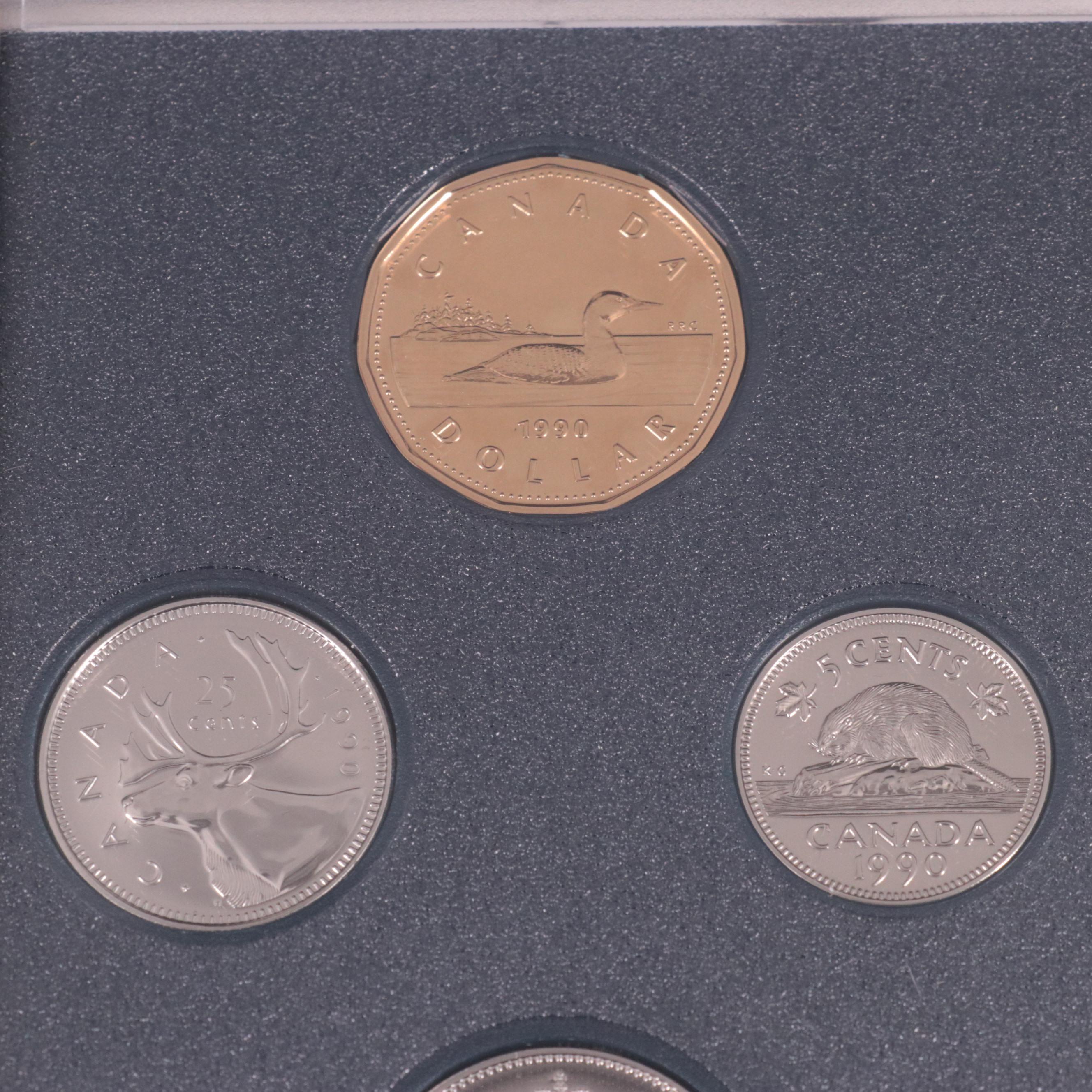 1990 Canada Six Coin Specimen Set