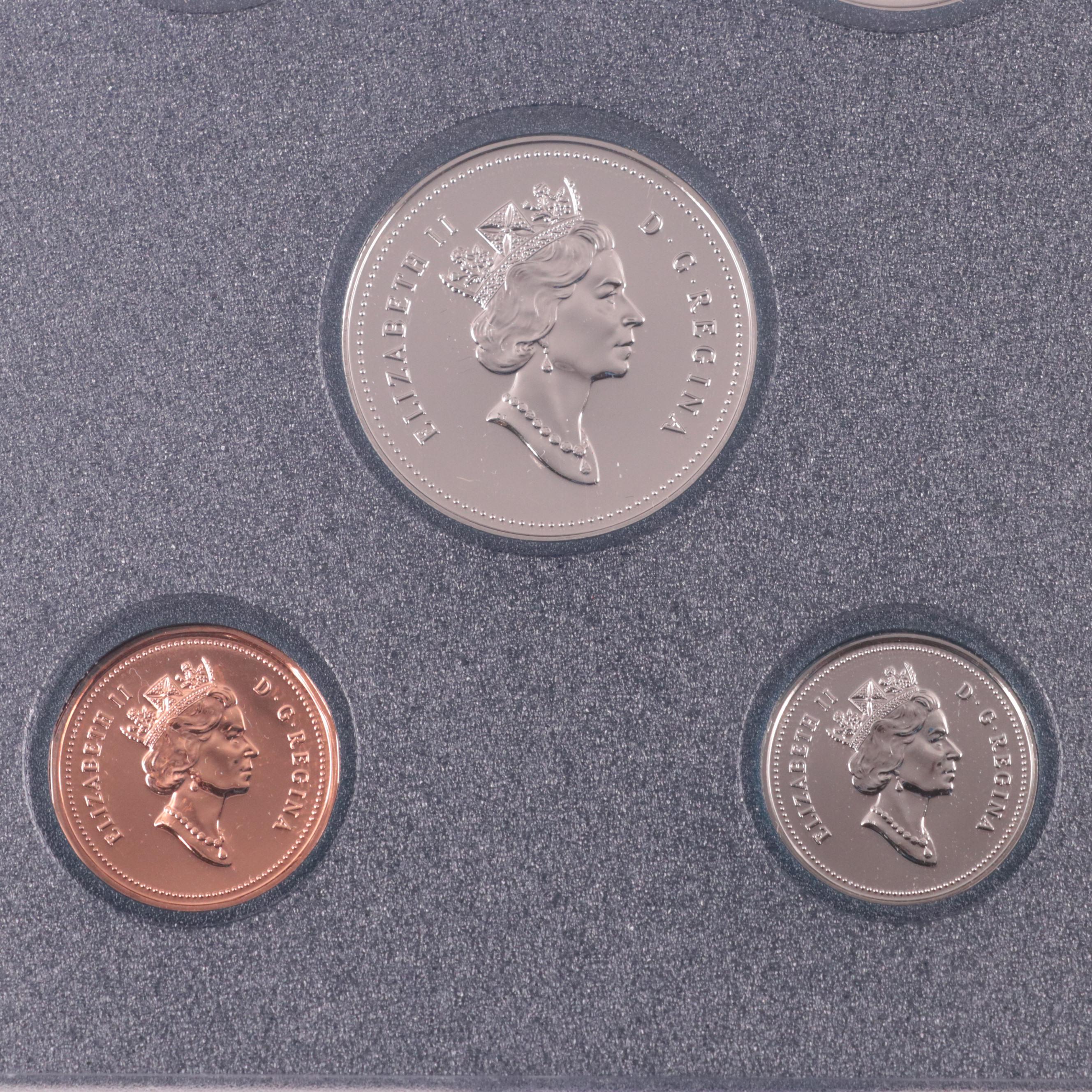 1990 Canada Six Coin Specimen Set