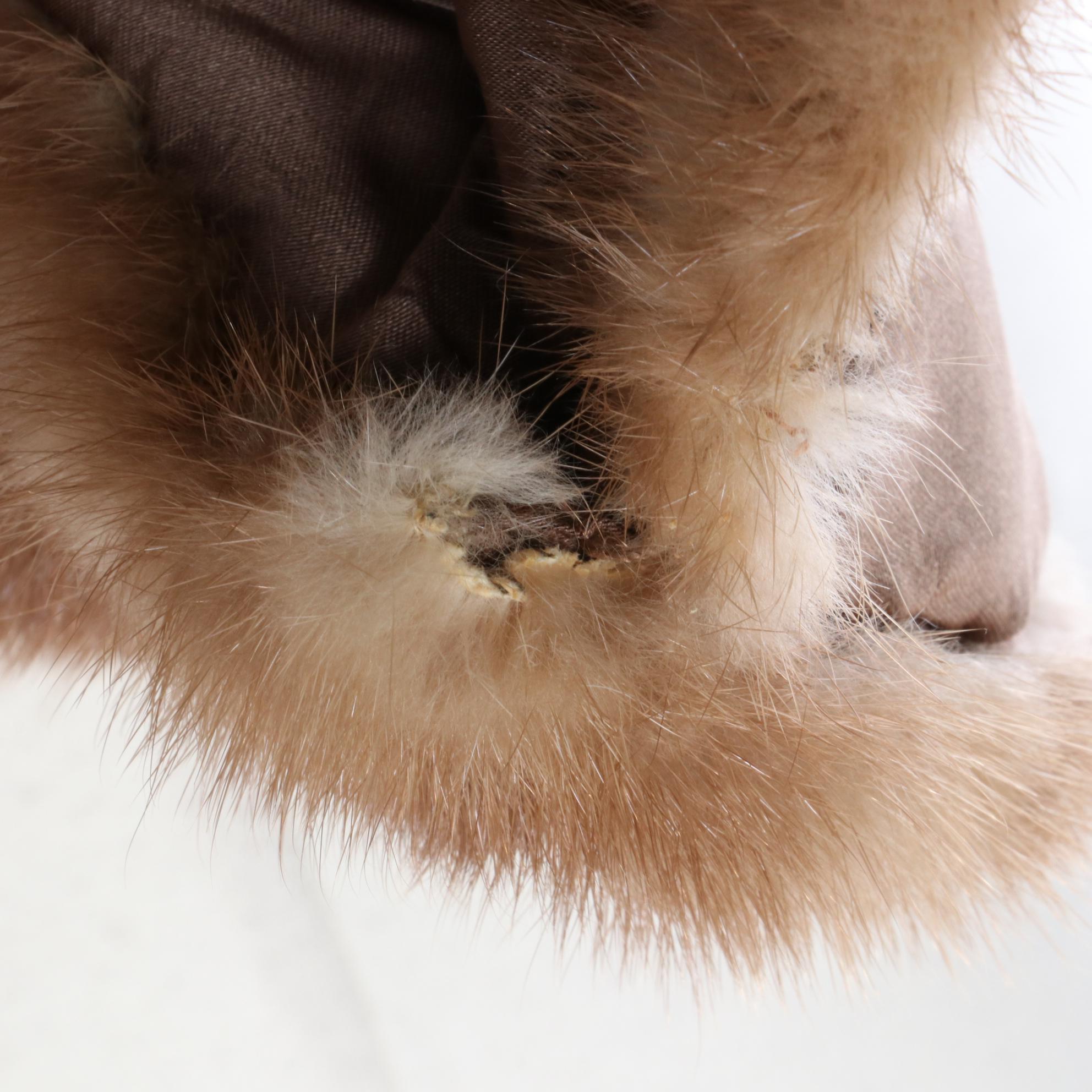 Mink Fur Capelet Stole from Carl W. Herrmann Furs