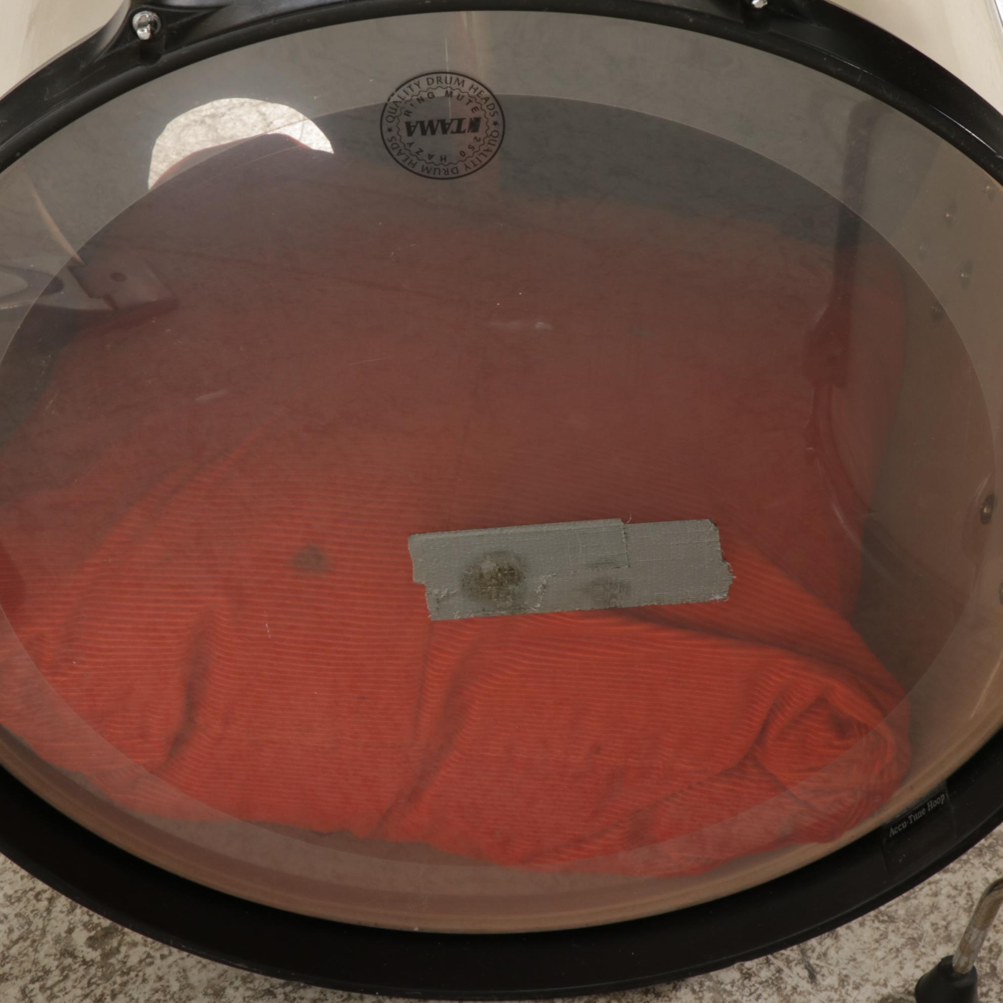 Tama Rock Star Drum Kit with Cannon and Pearl Components