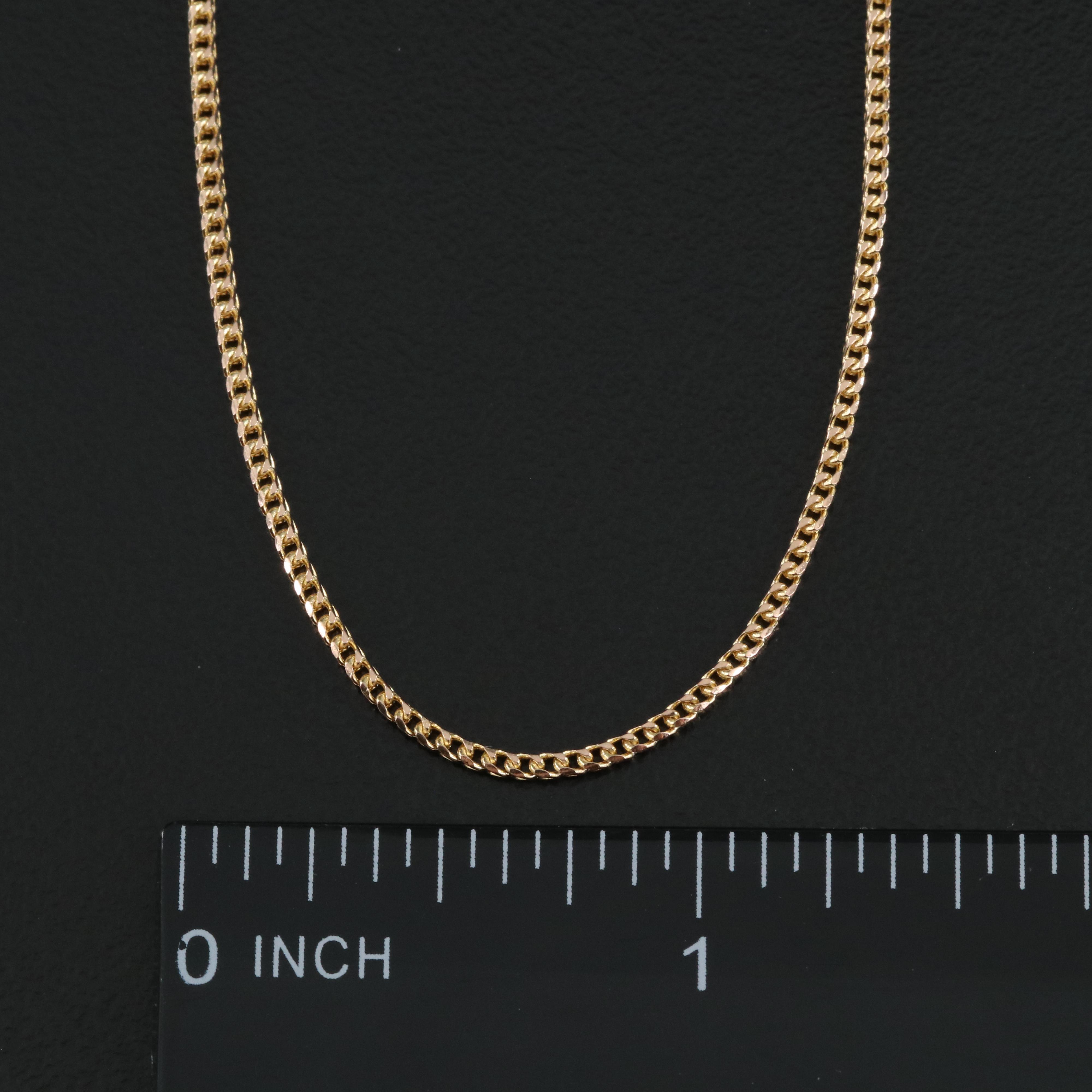 14K Foxtail Chain